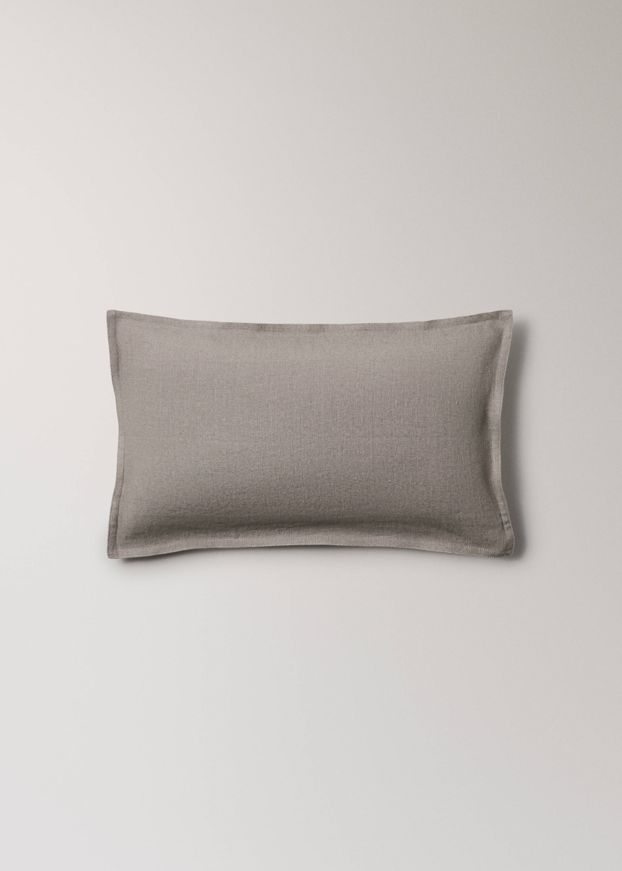 Linen cushion cover with flange 30x50 cm - Article without model