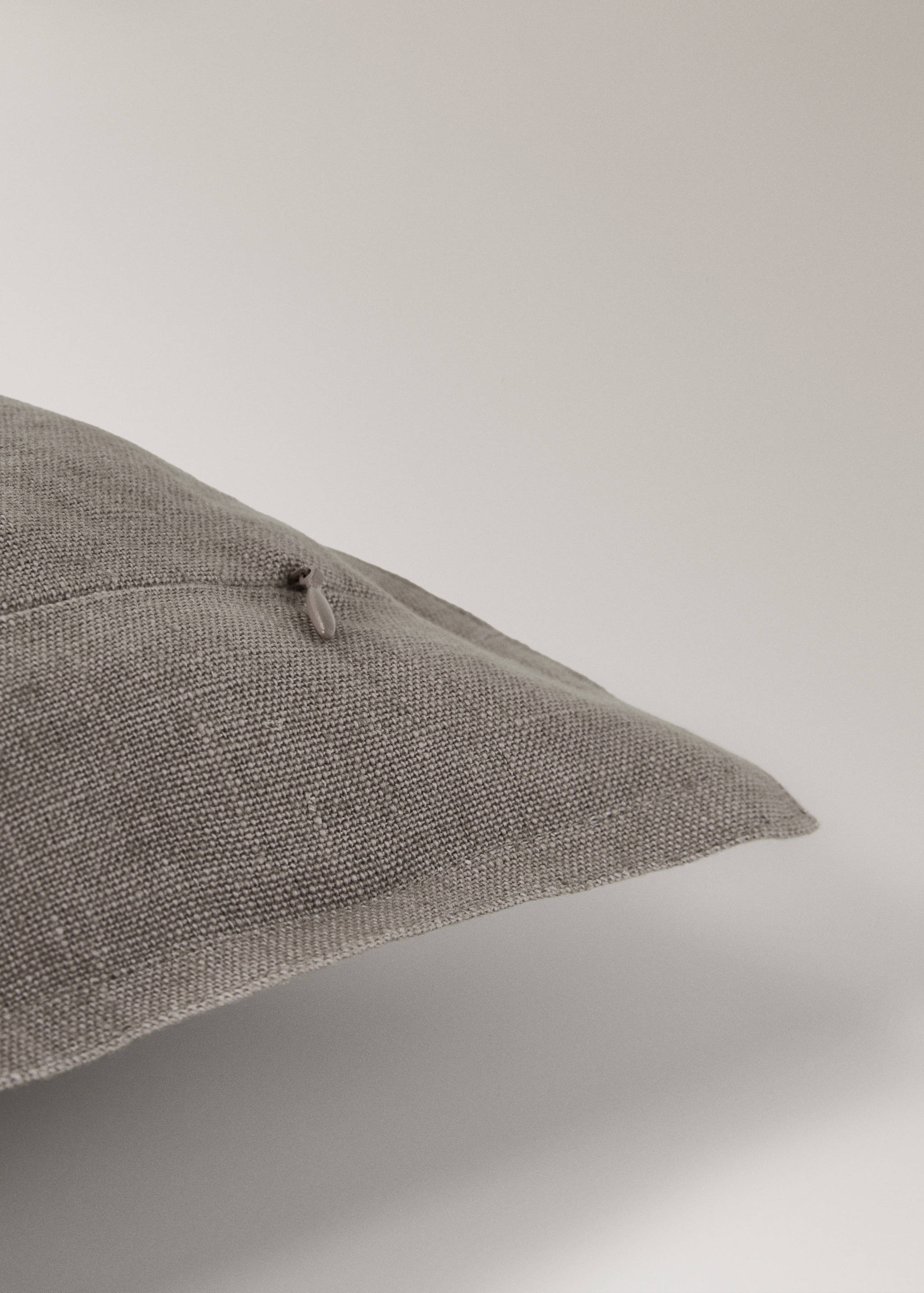 Linen cushion cover with flange 30x50 cm - Details of the article 3