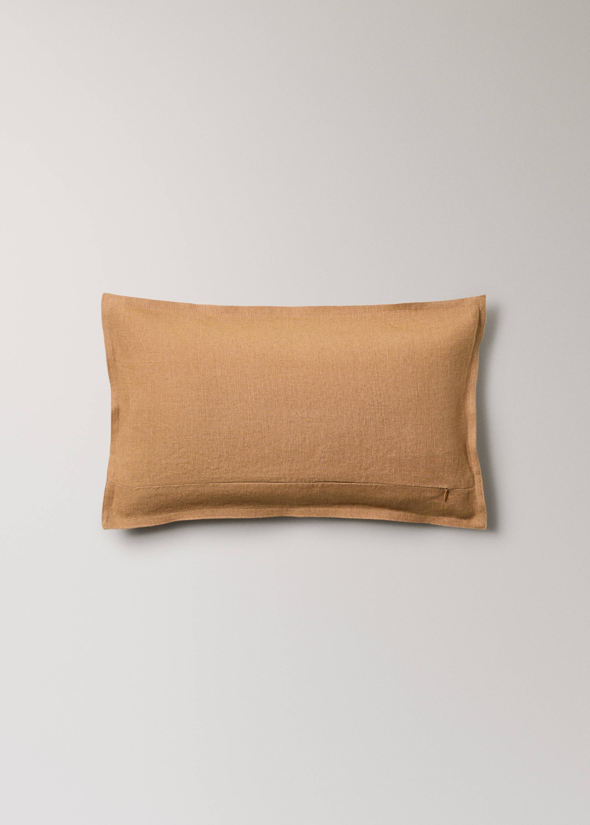 Linen cushion cover with flange 30x50 cm - Details of the article 1