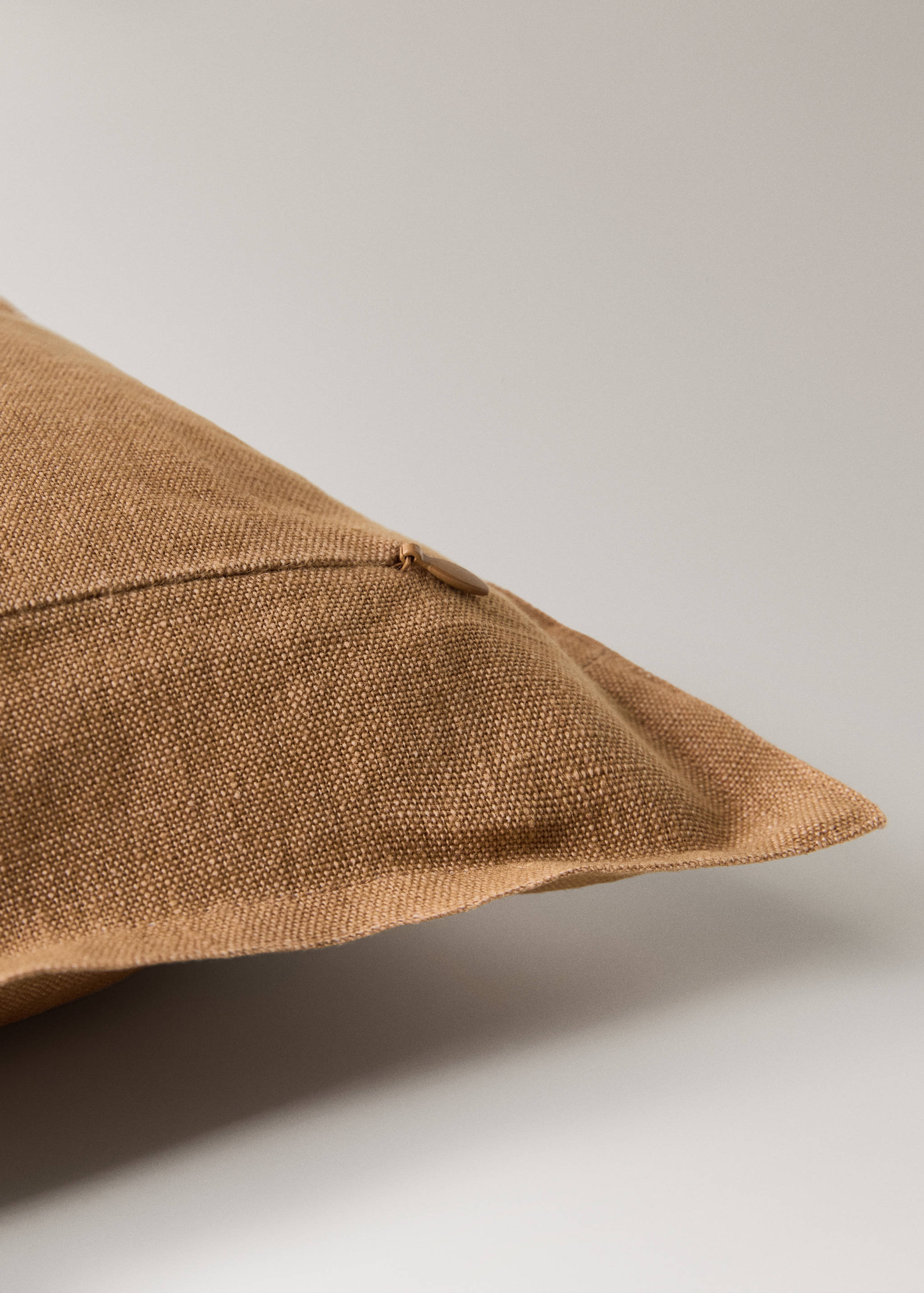 Linen cushion cover with flange 30x50 cm - Details of the article 3