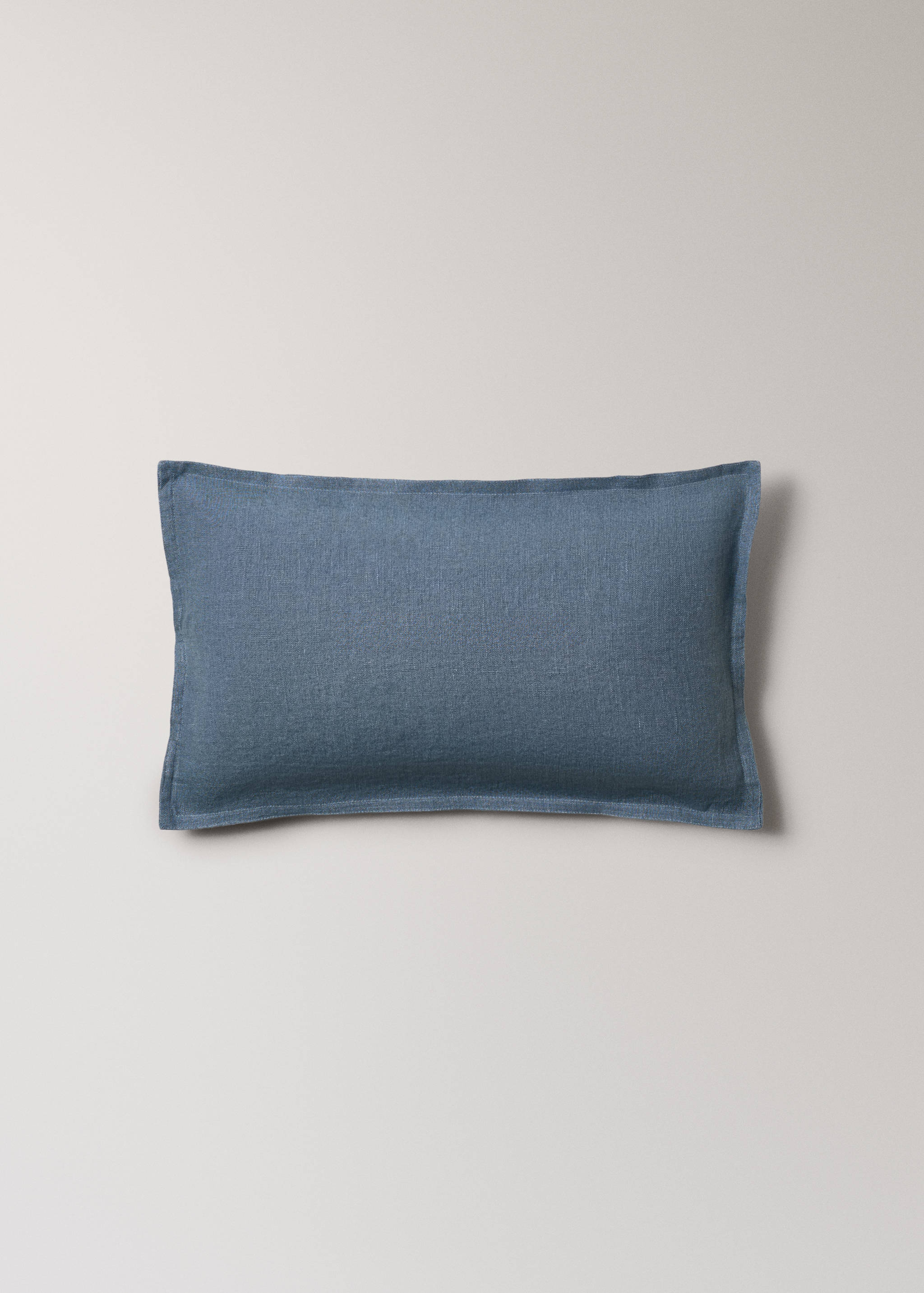 Linen cushion cover with flange 30x50 cm - Article without model