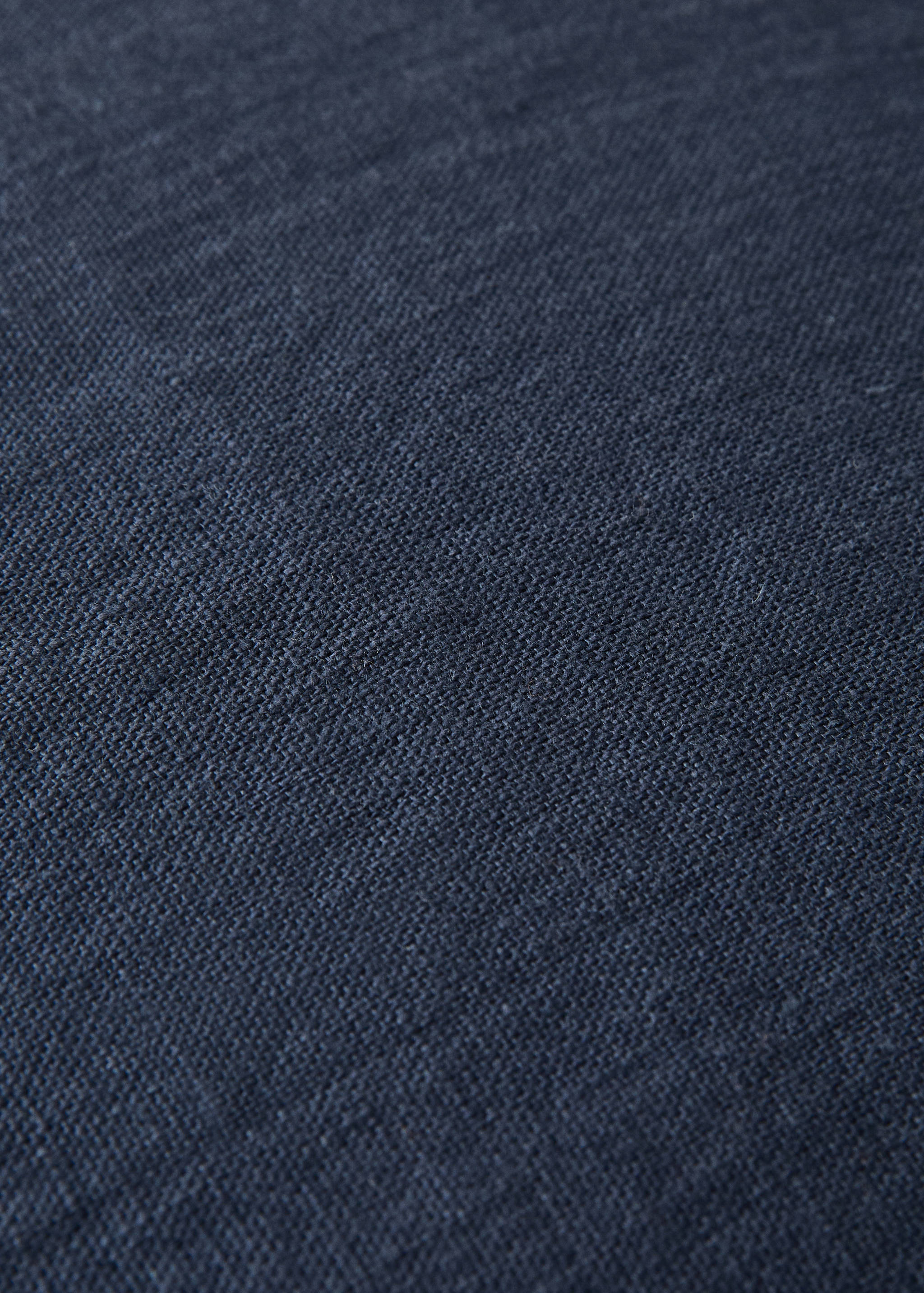 Linen cushion cover with flange 45x45 cm - Details of the article 4