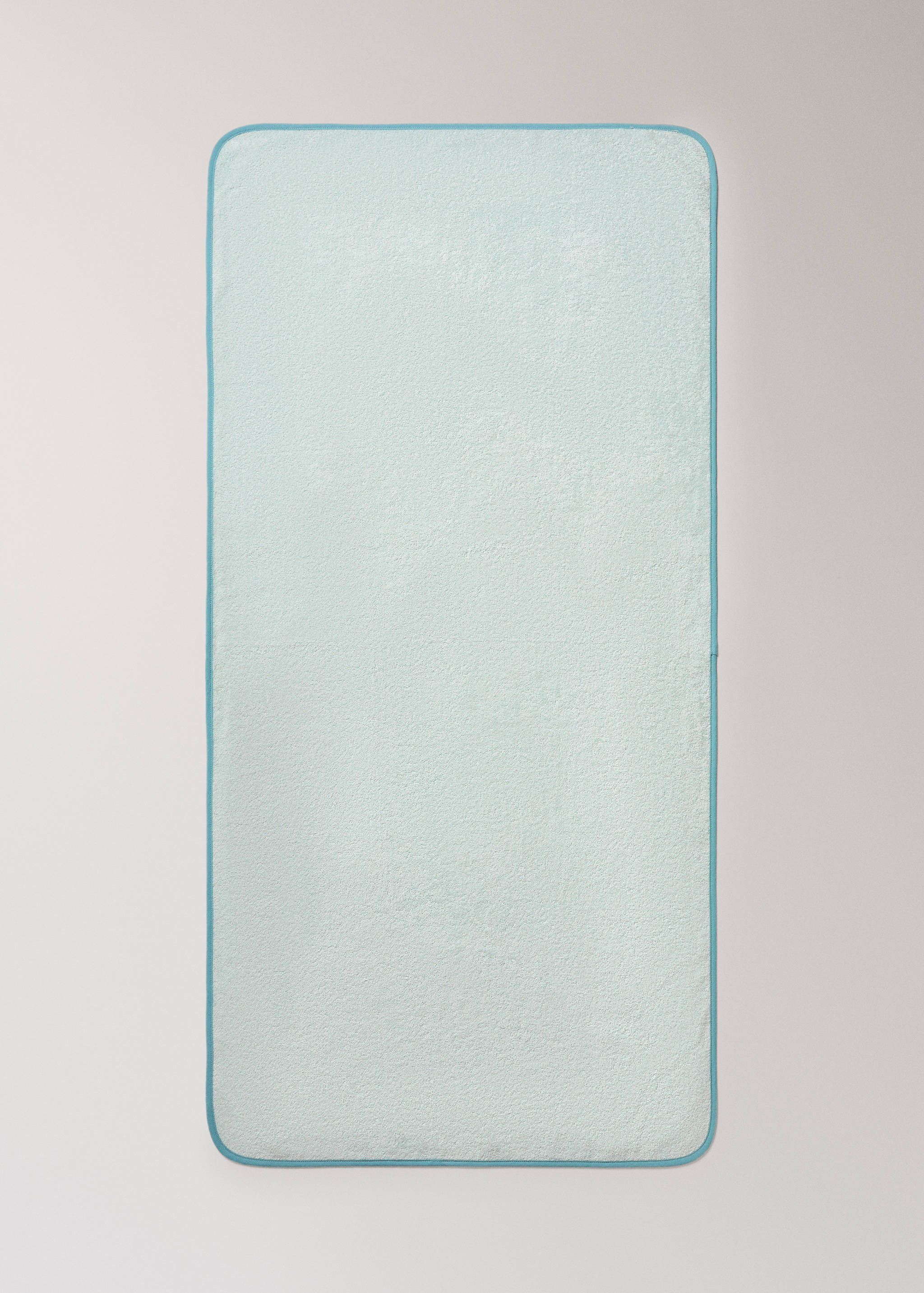 Children's bath towel with contrasting trim - Details of the article 3