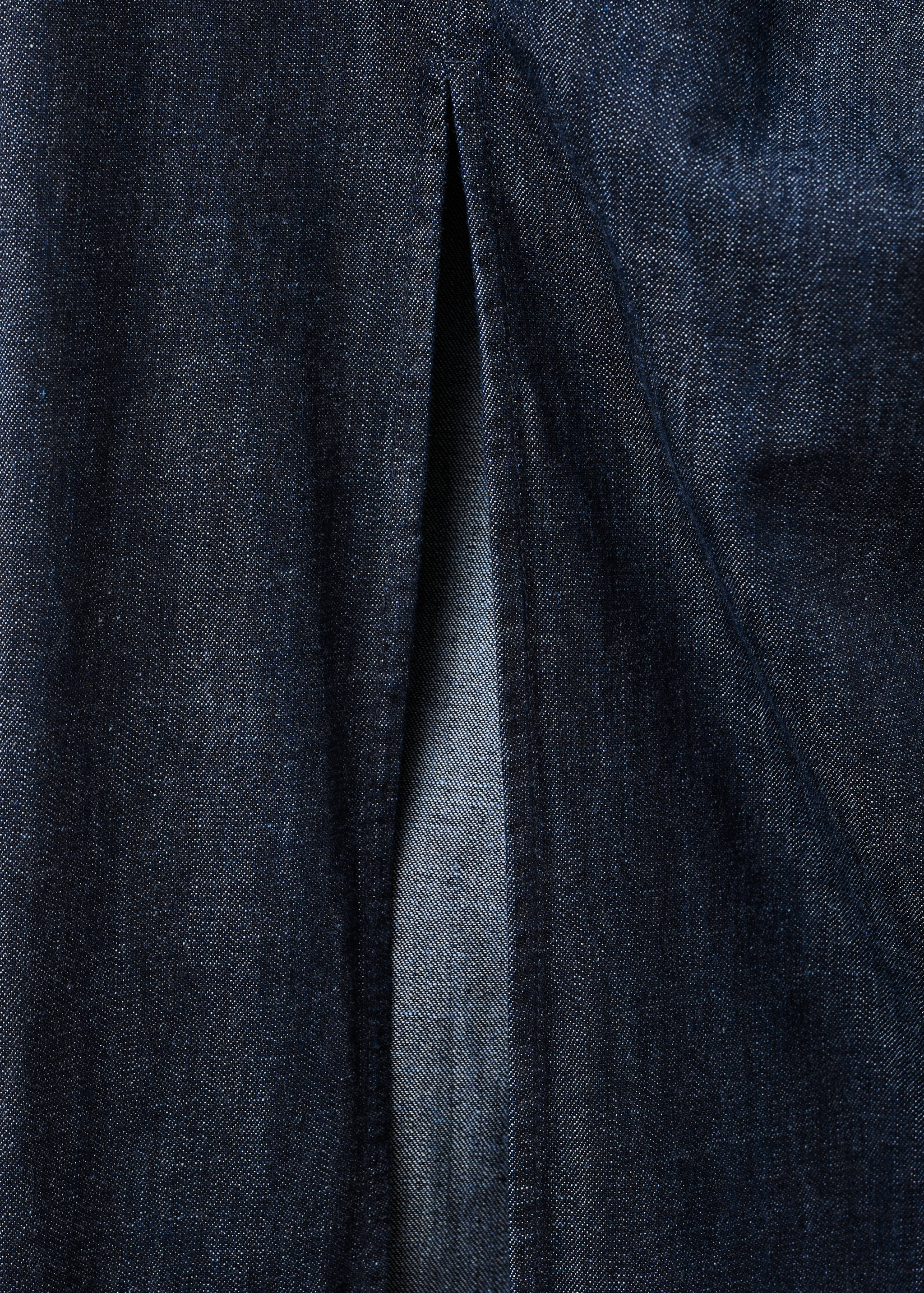 Asymmetrische denim jurk - Detail van het artikel 0