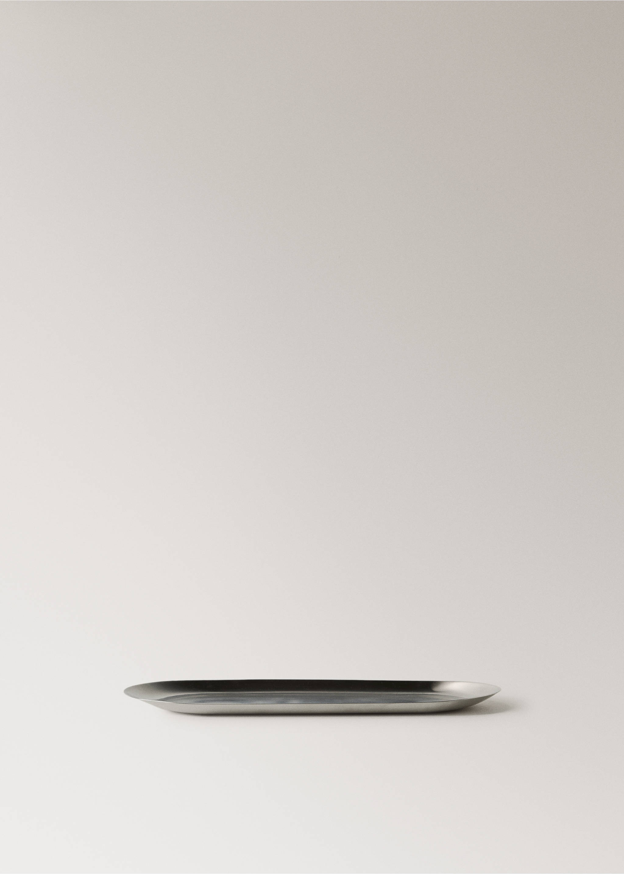 Stainless steel bathroom tray - Article without model, Silver. Ref: 27043273-00.