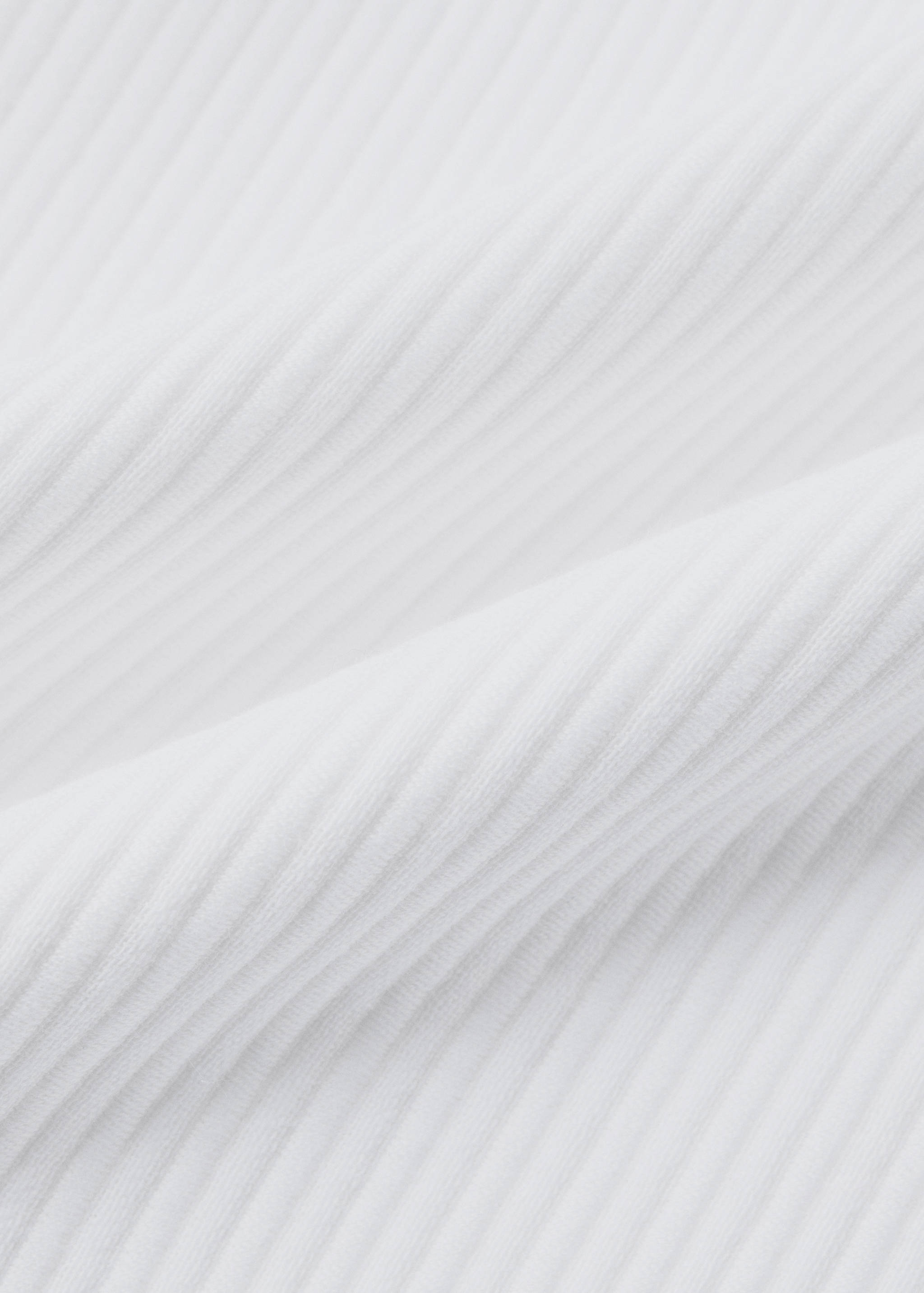 Jacquard cotton bedspread with fine stripes for a single bed (90 cm) - Details of the article 1