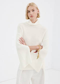 Turtleneck knit sweater — Off White 1