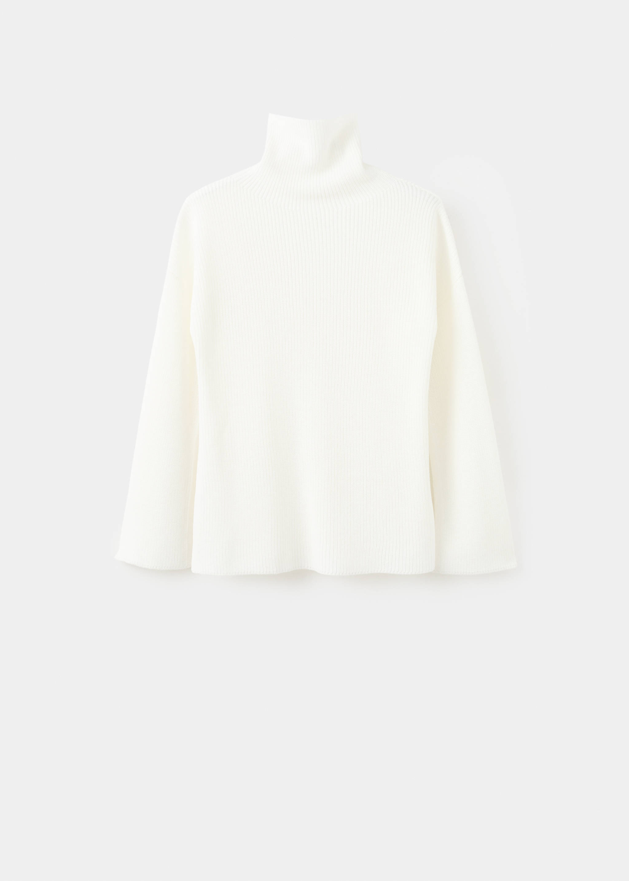 Turtleneck knit sweater - Article without model