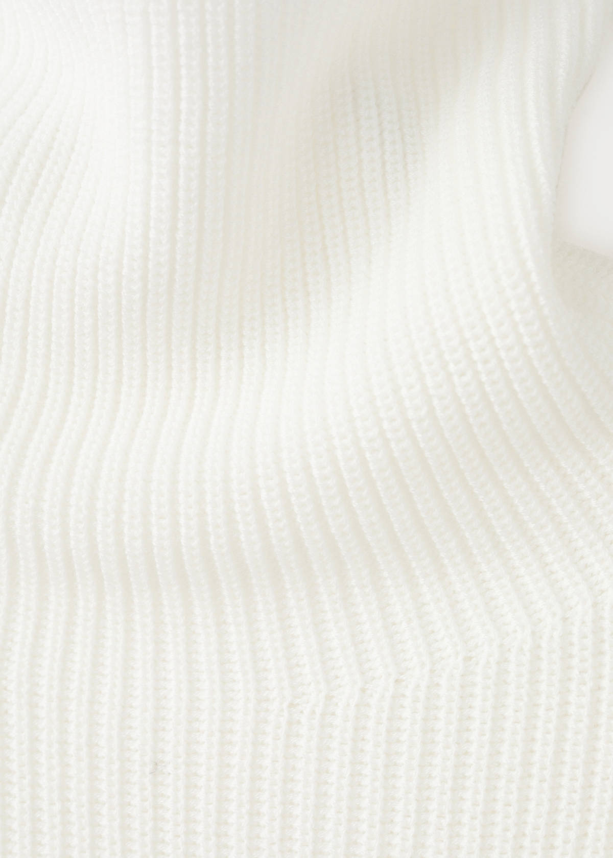 Turtleneck knit sweater — Off White