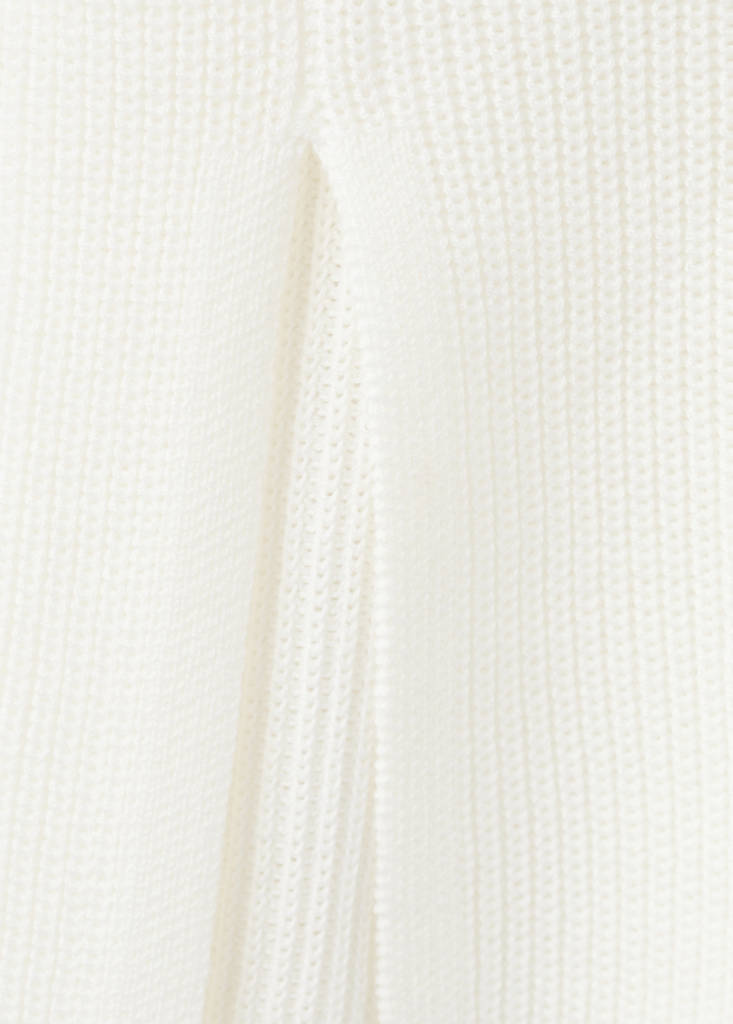 Turtleneck knit sweater — Off White