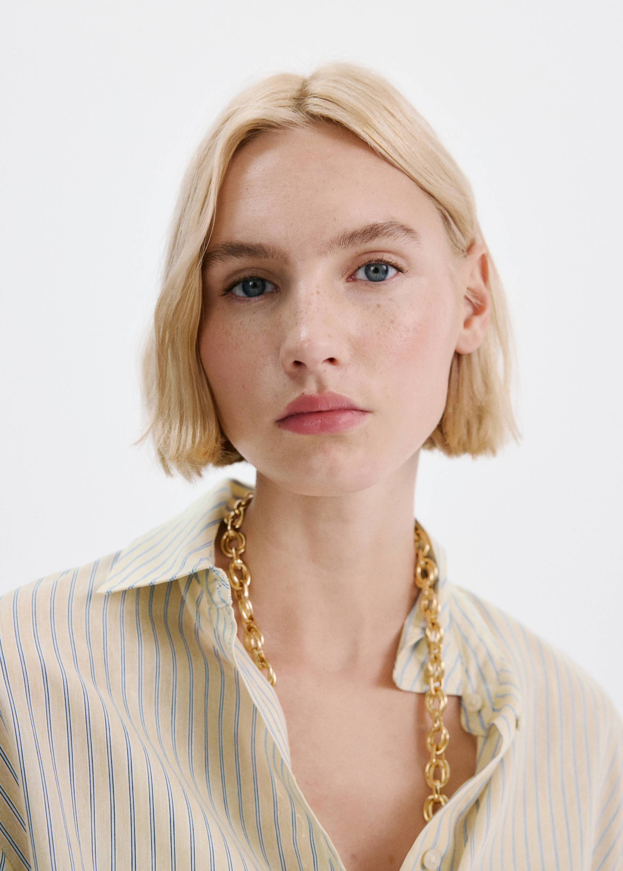 莱赛尔纤维口袋衬衫 - null