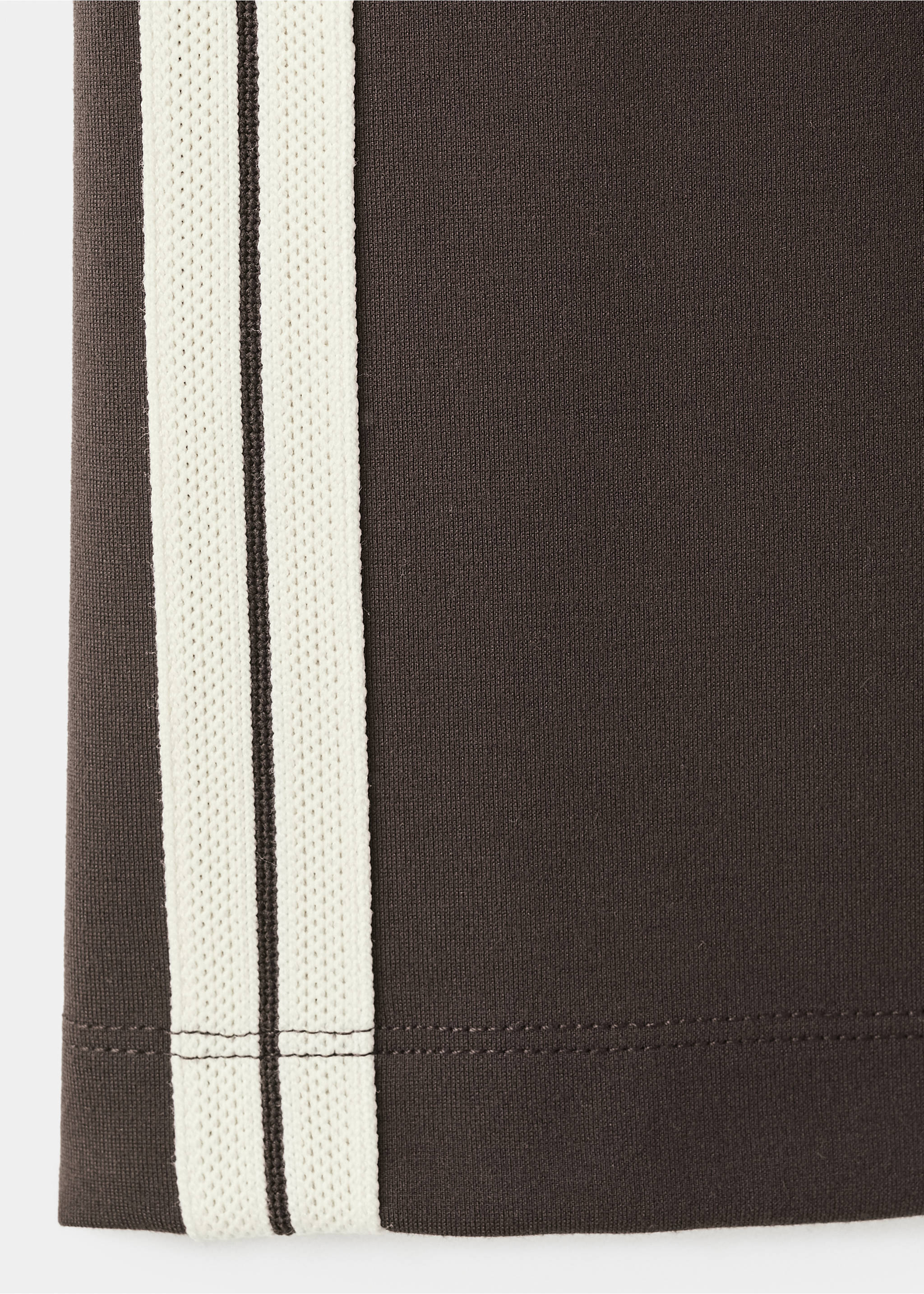 Sweat-shirt rayé constrasté - Détail de l'article 0, Marron. Ref: 27043306-00.