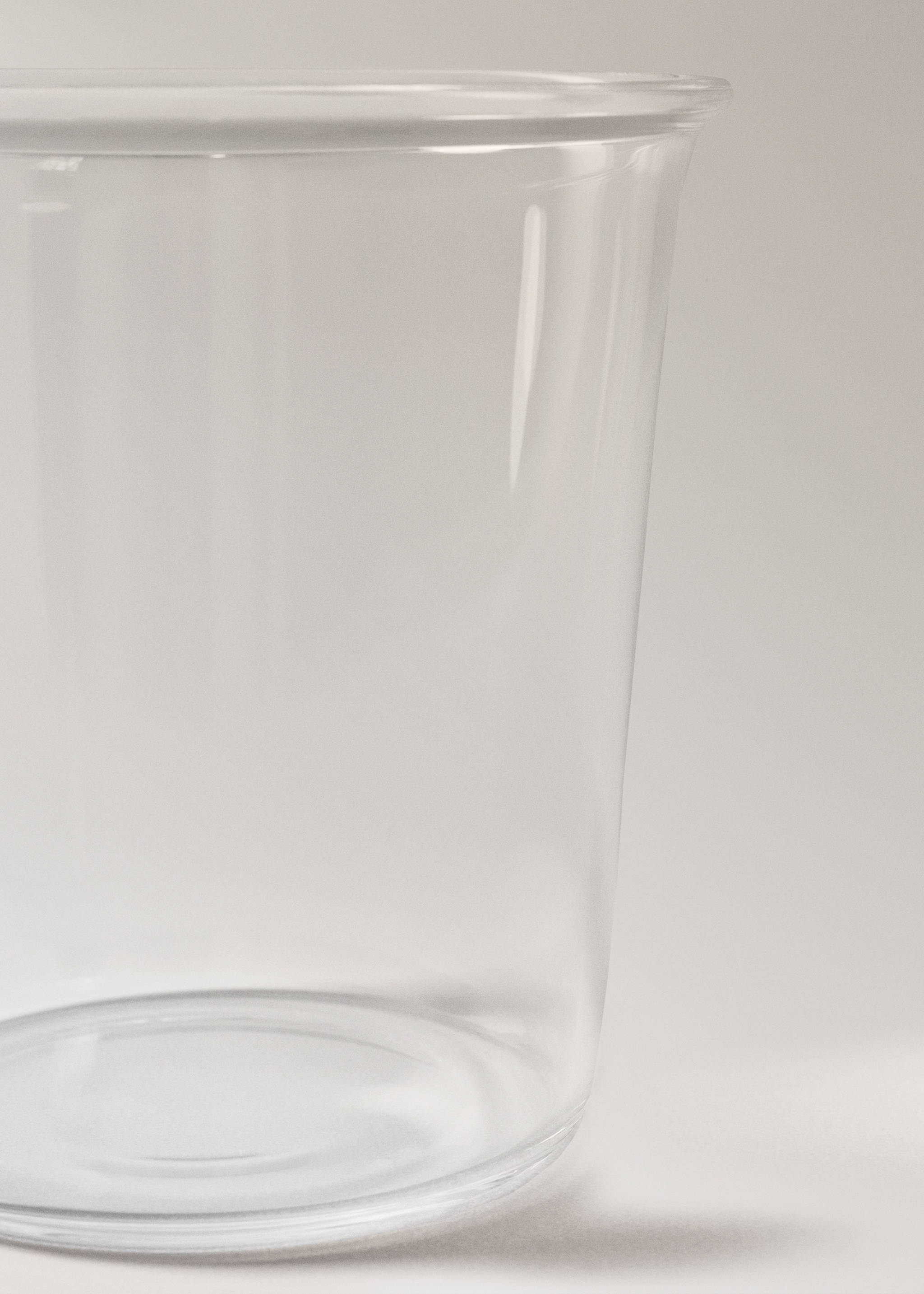 Litet glas med enkel design i borosilikat - Detaljer om artikeln 2