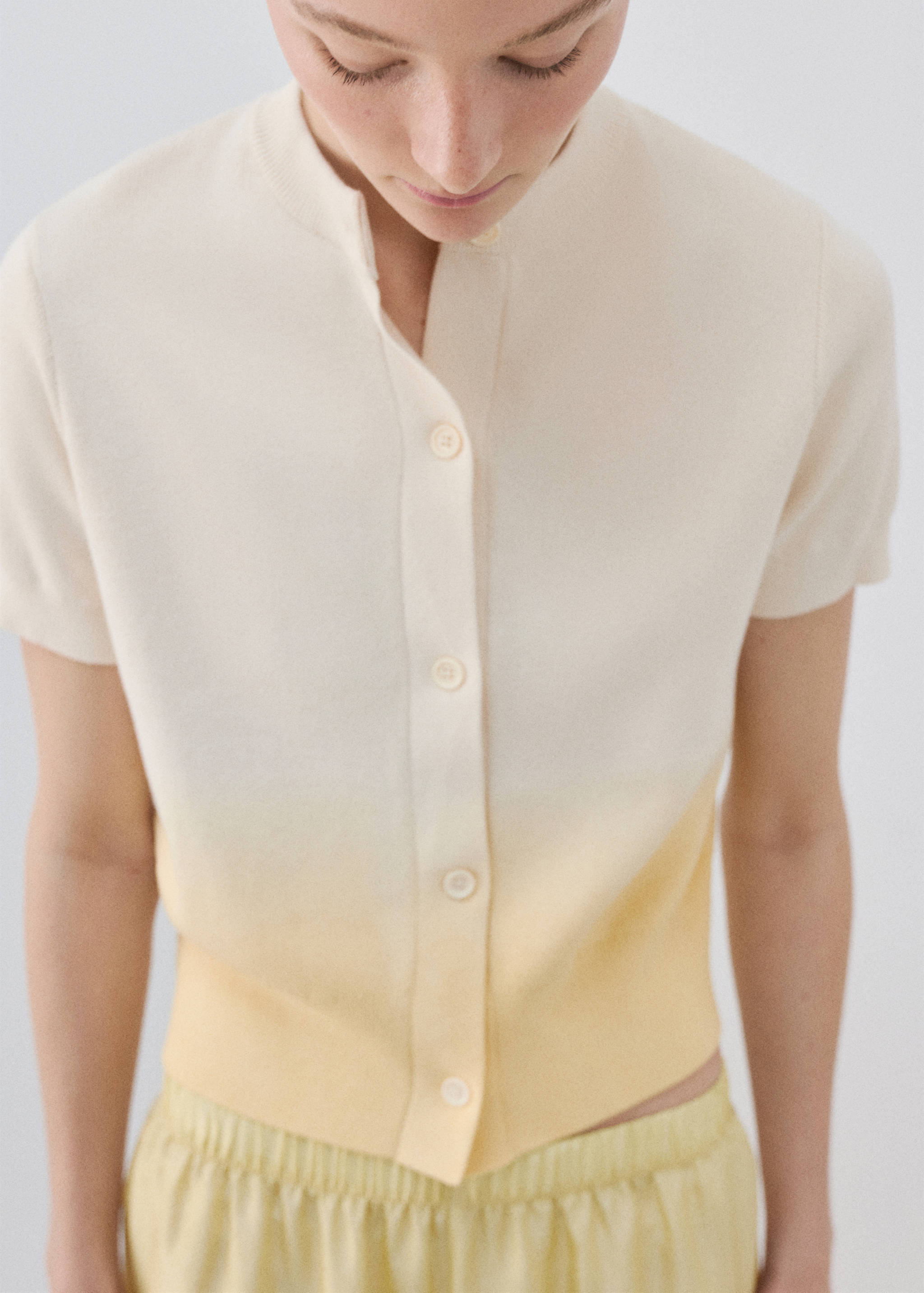 Cardigan dégradé 100 % coton - Détail de l'article 6