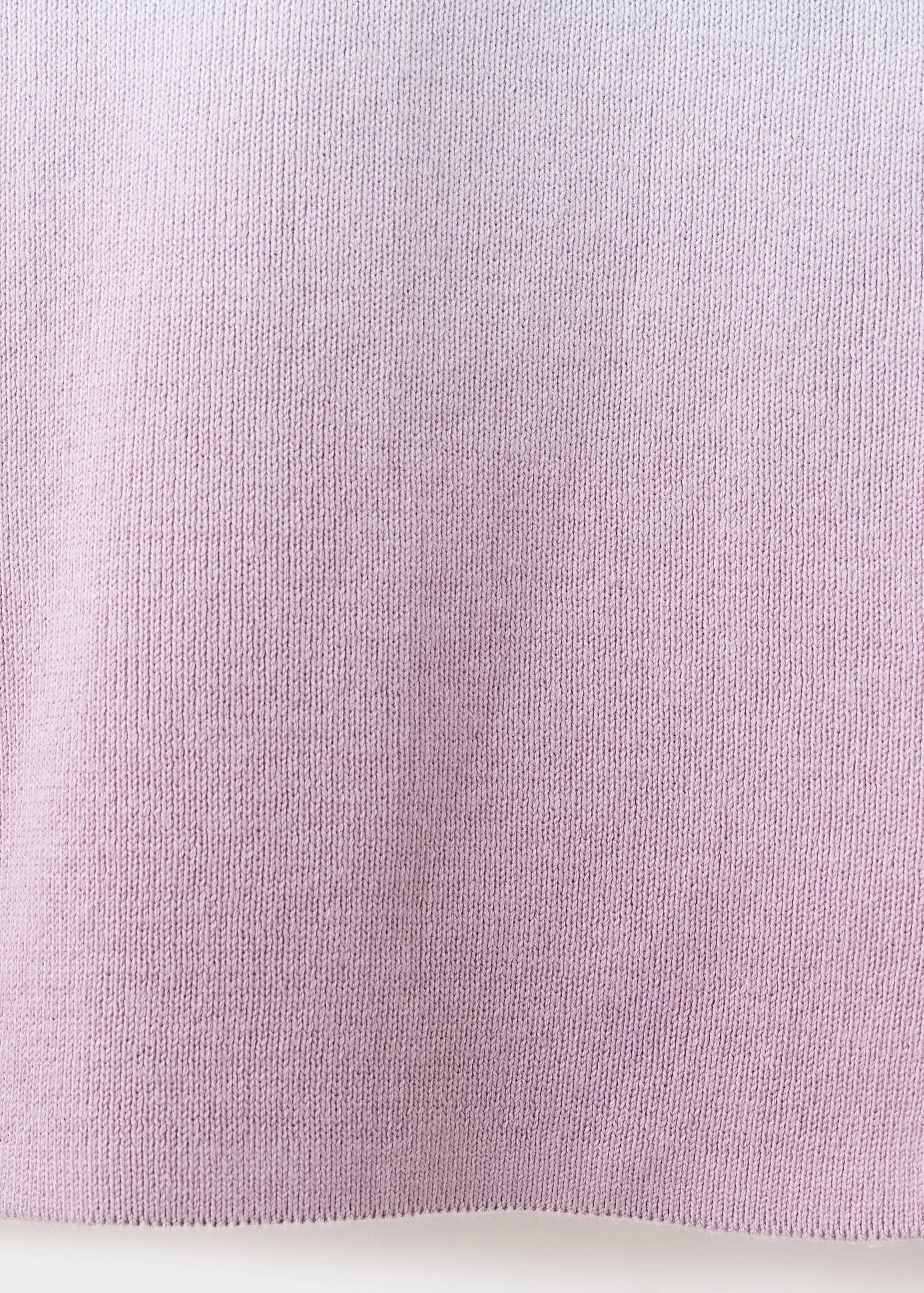 100% cotton gradient cardigan - Details of the article 0