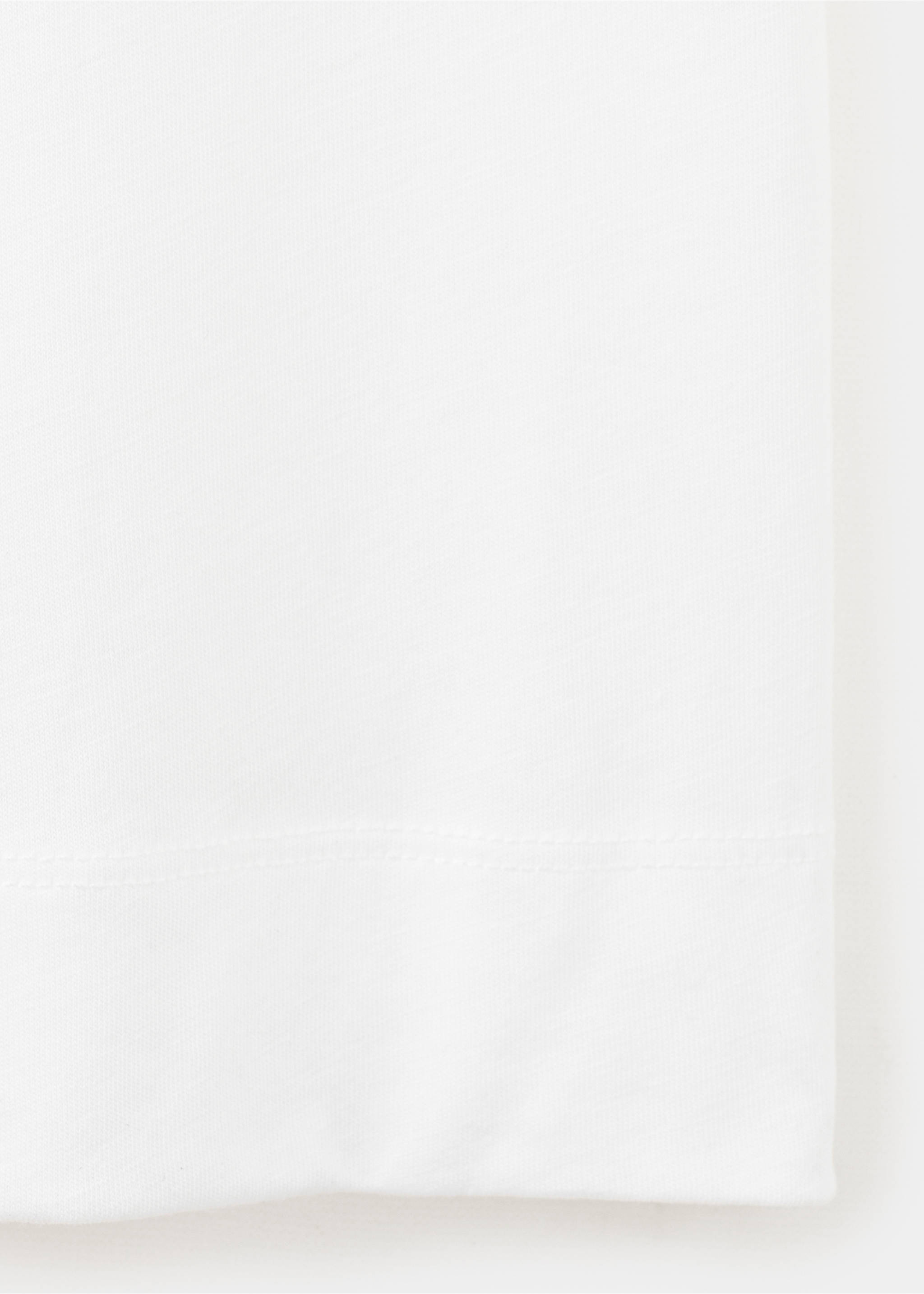Basic long lyocell pants - Details of the article 0, White. Ref: 27043333-00.