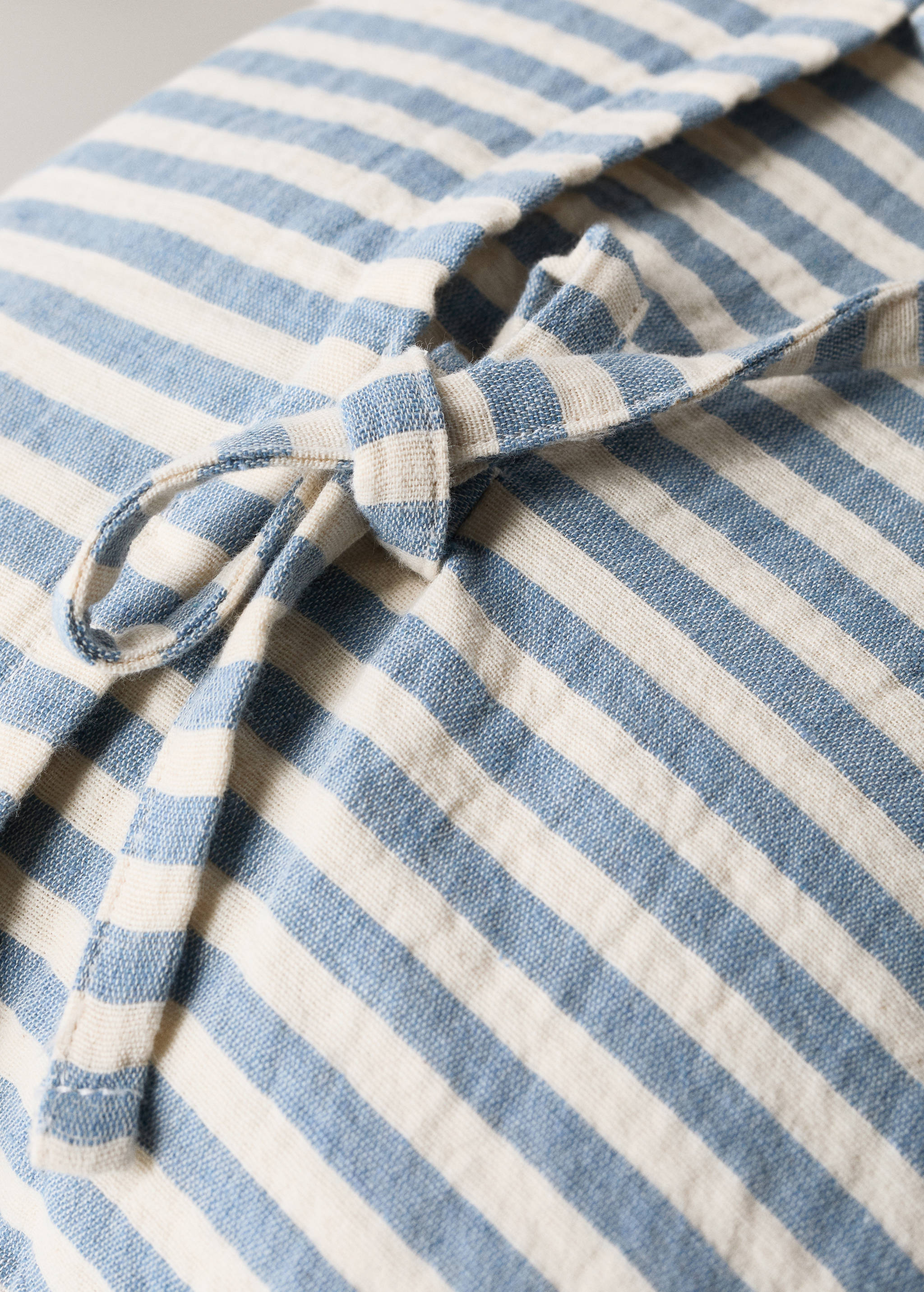 Housse coussin coton à rayures - Détail de l'article 2