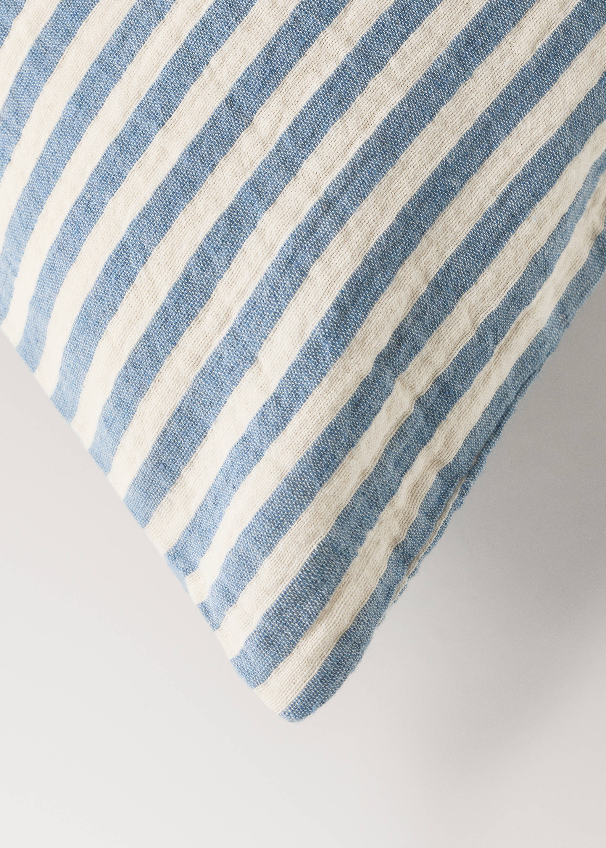 Housse coussin coton à rayures - Détail de l'article 4