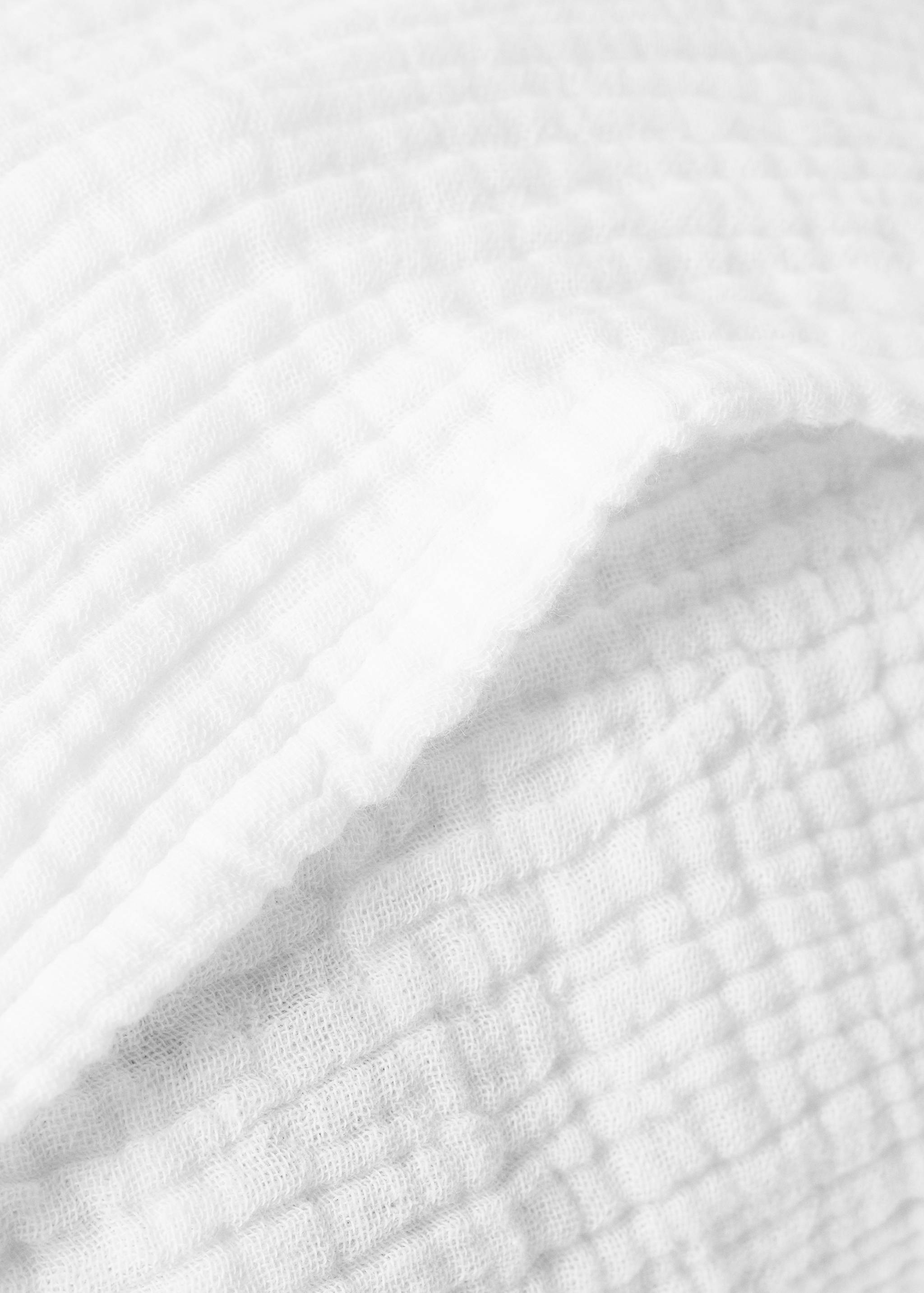 Cot bed pillowcase gauze fabric - Details of the article 1