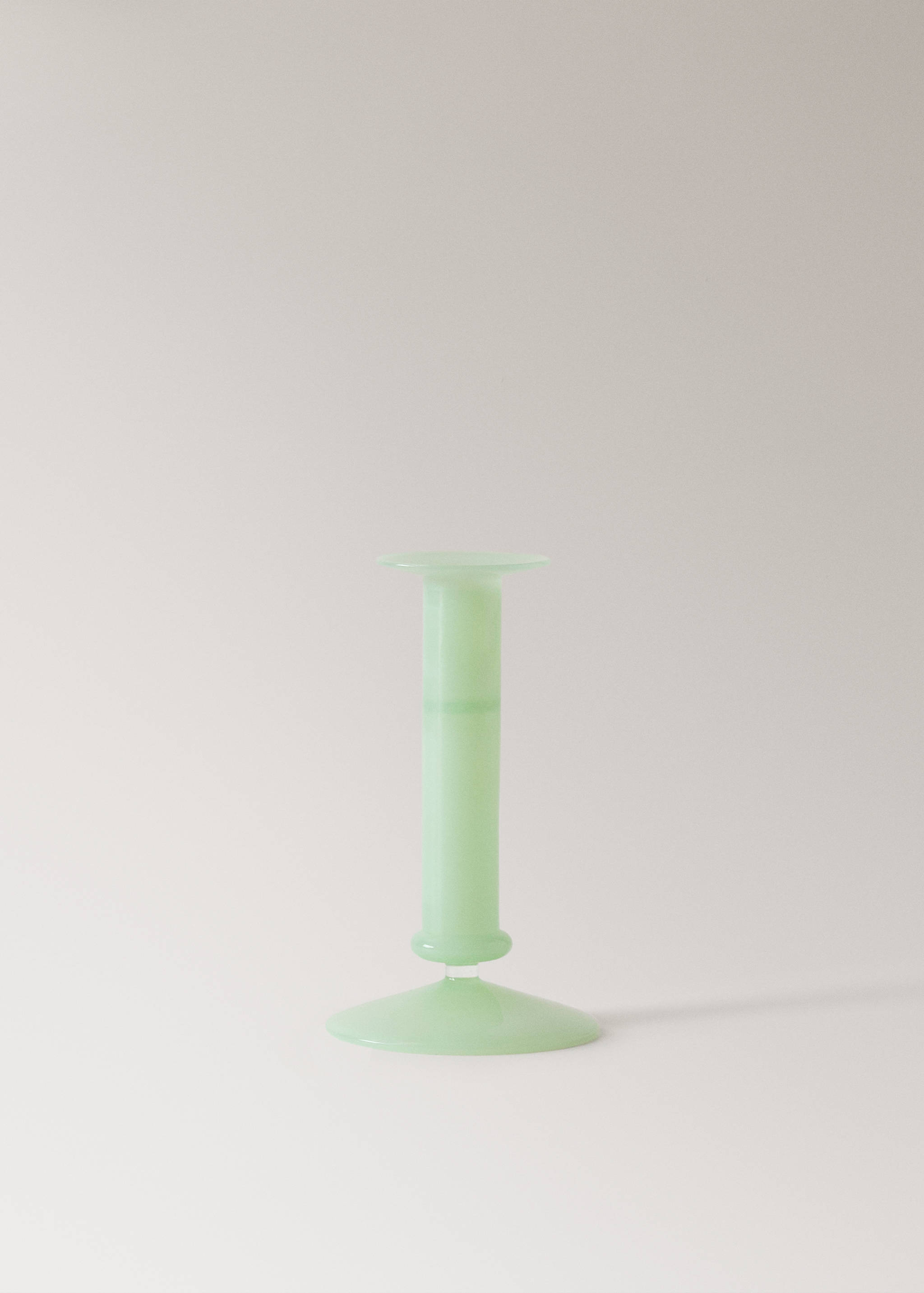 Large coloured borosilicate glass candelabra - Article without model