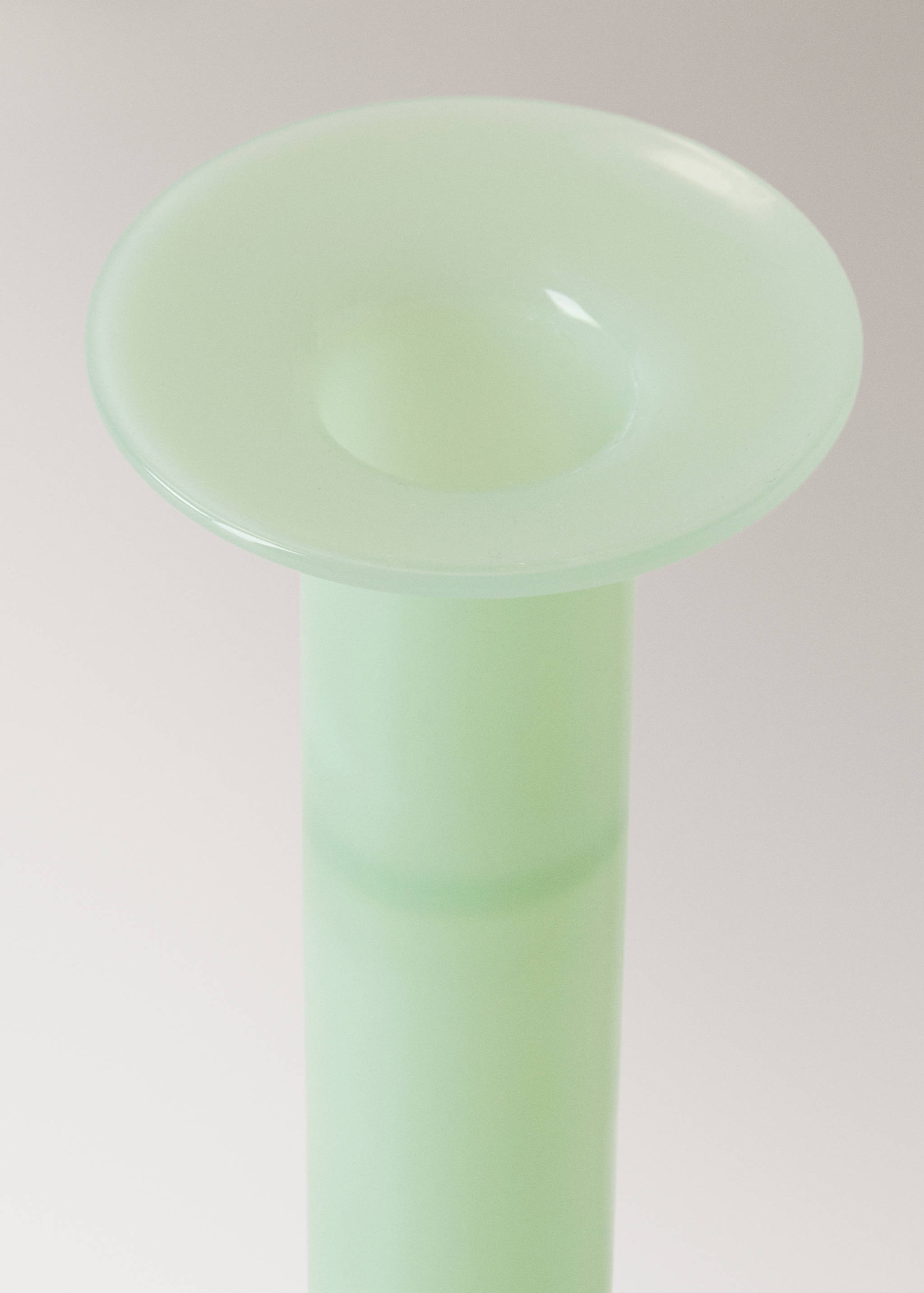 Large coloured borosilicate glass candelabra - Details of the article 1