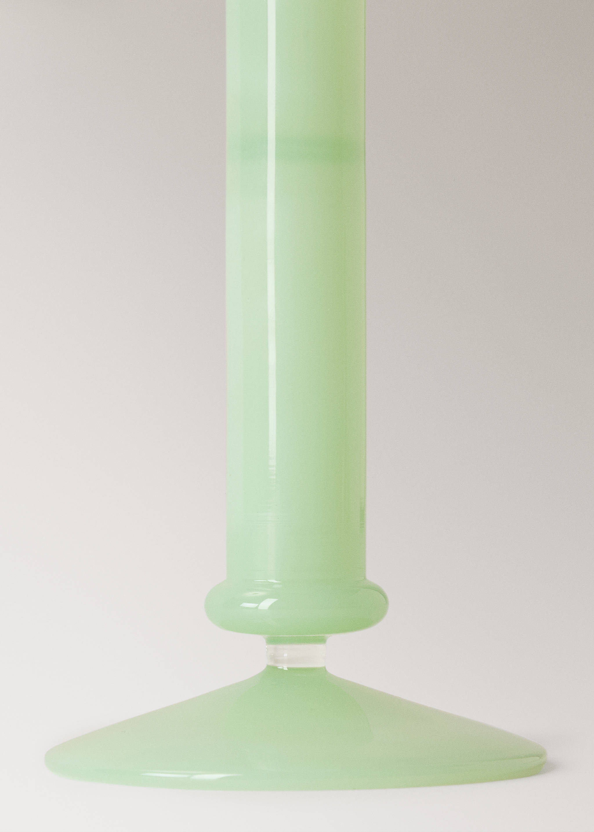 Large coloured borosilicate glass candelabra - Details of the article 2