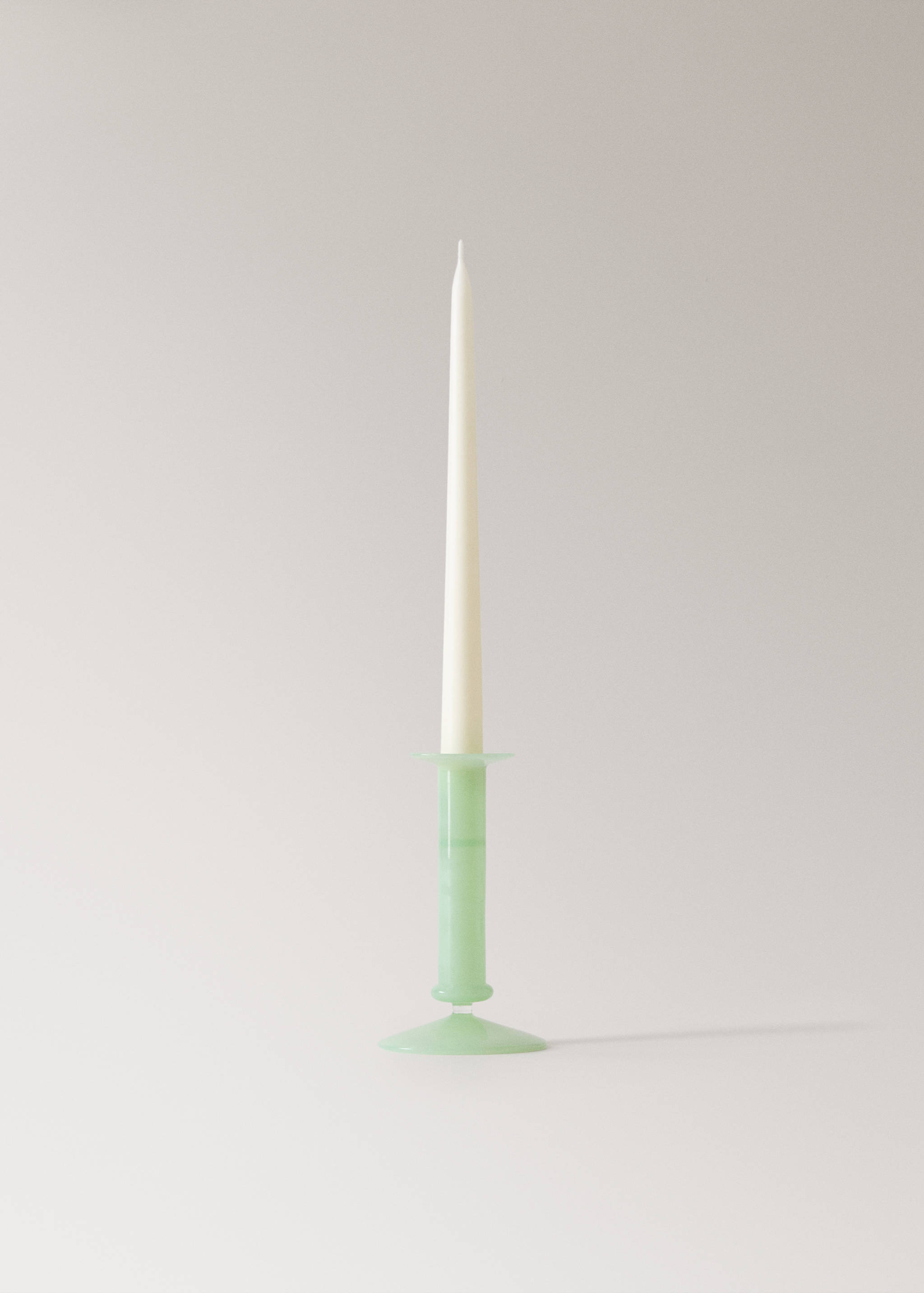 Large coloured borosilicate glass candelabra - Details of the article 3