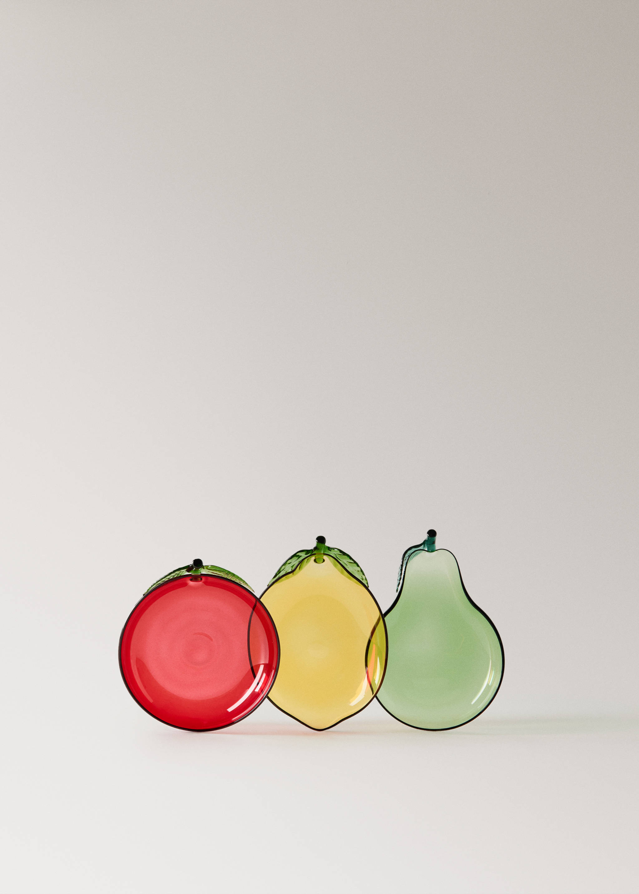 Pear borosilicate bread plate - Details of the article 3