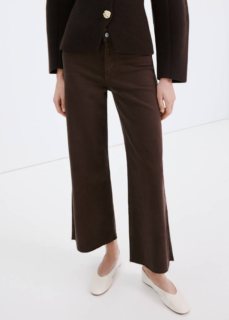 Catherin culotte high-rise jeans