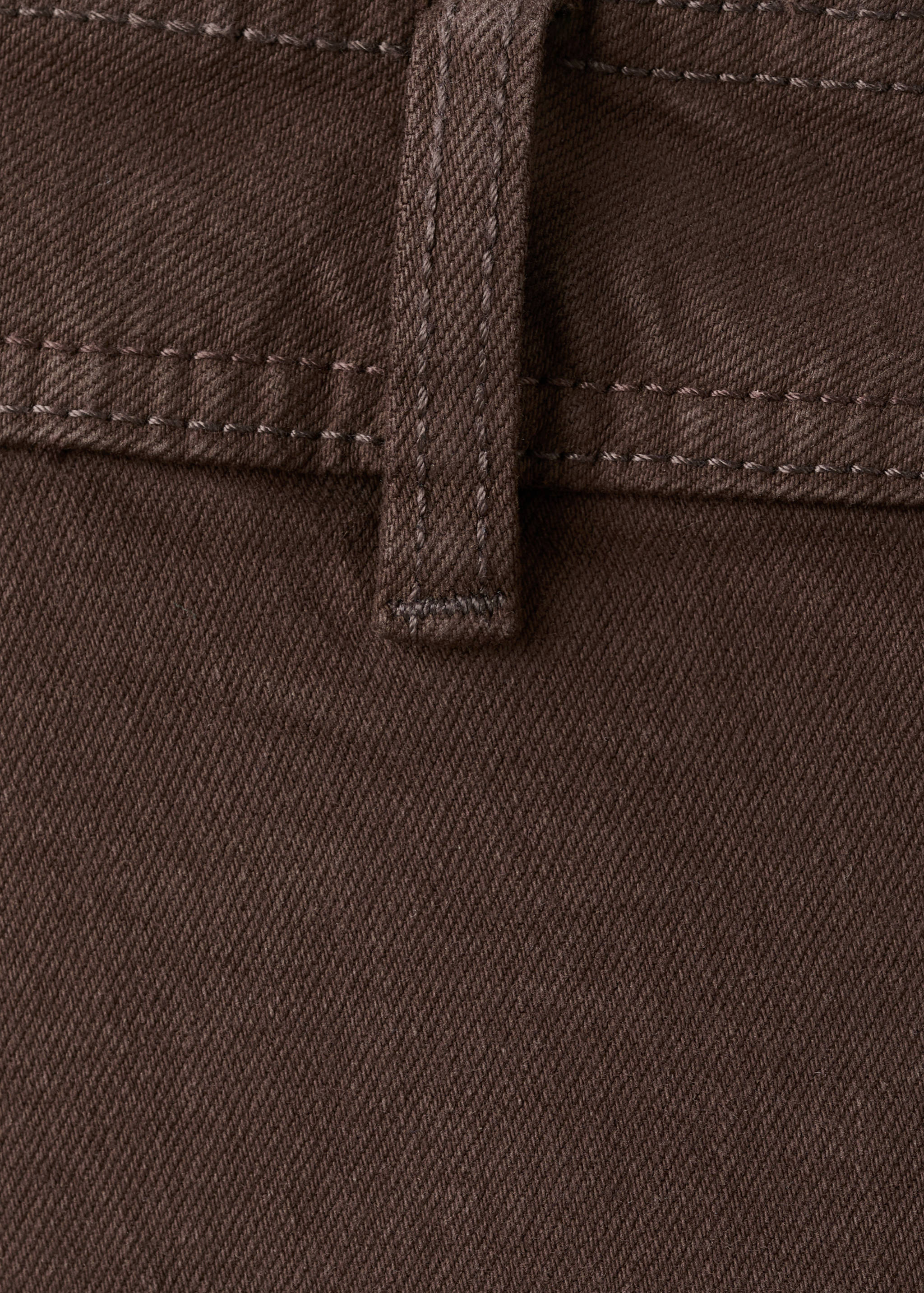 Jean style jupe-culotte Catherin taille haute - Détail de l'article 0