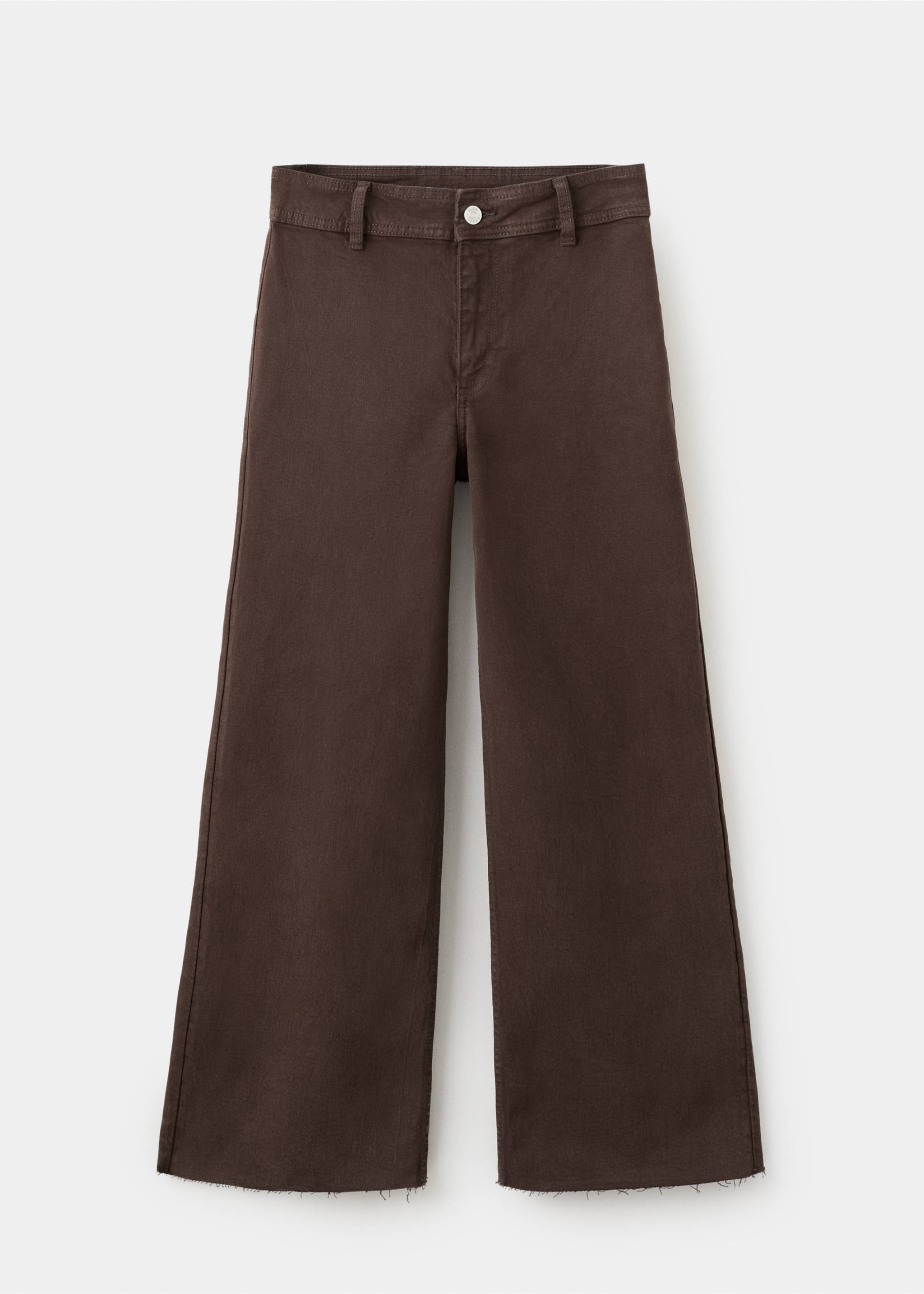 Catherin culotte high-rise jeans - Article without model, Chocolate. Ref: 27043342-00.