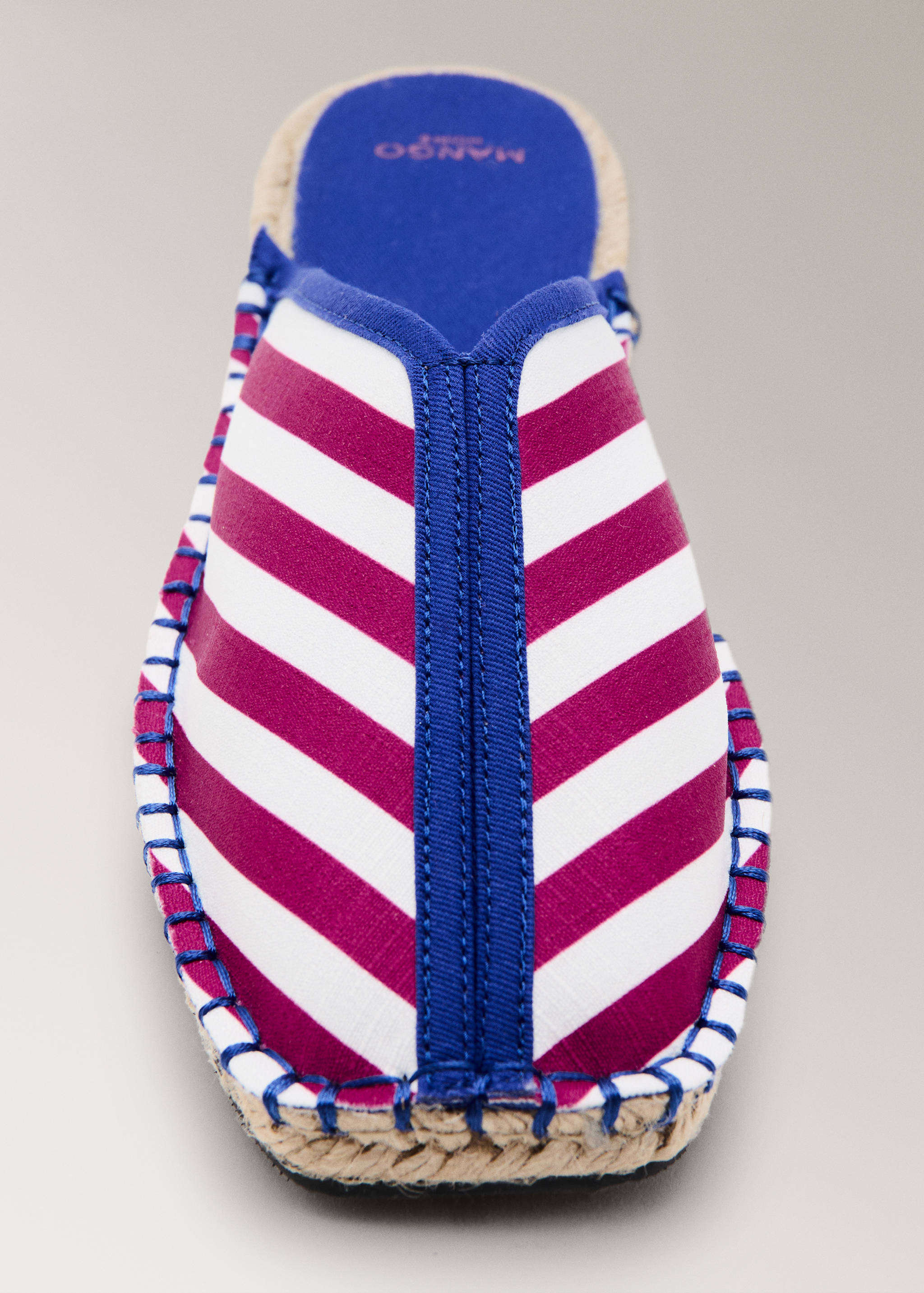 Striped espadrille - Details of the article 2