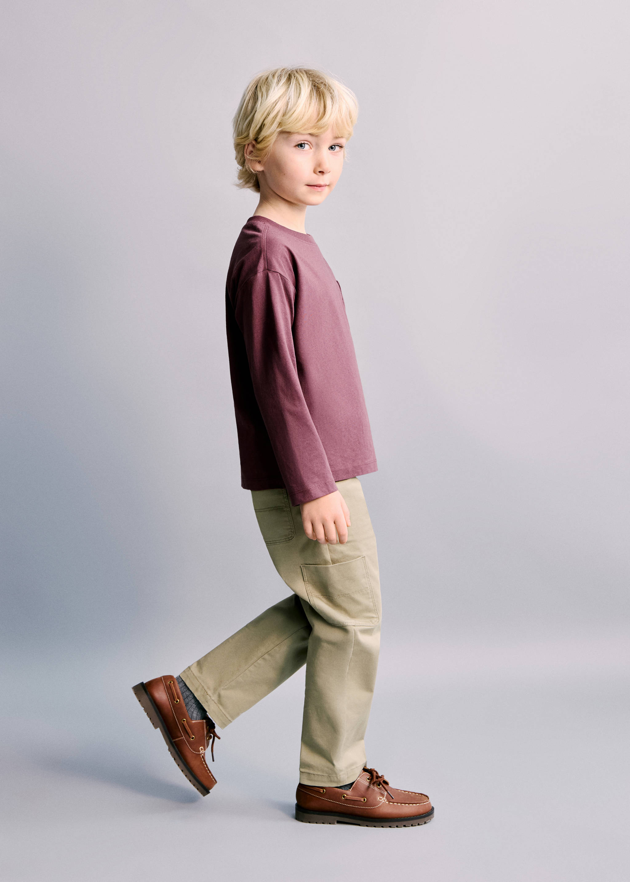 Pantalones cargo algodón - Plano general