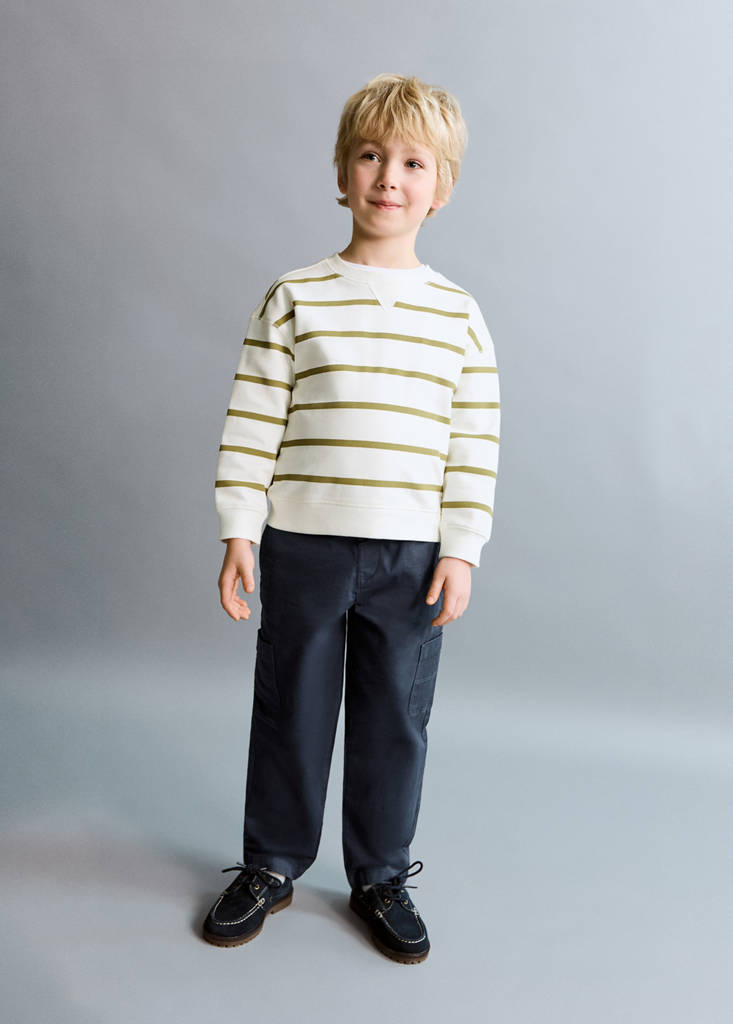 Cotton cargo trousers