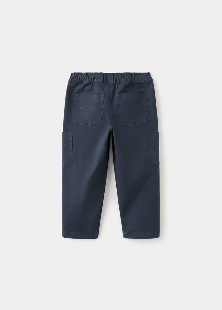 Cotton cargo trousers - thumbnail 2