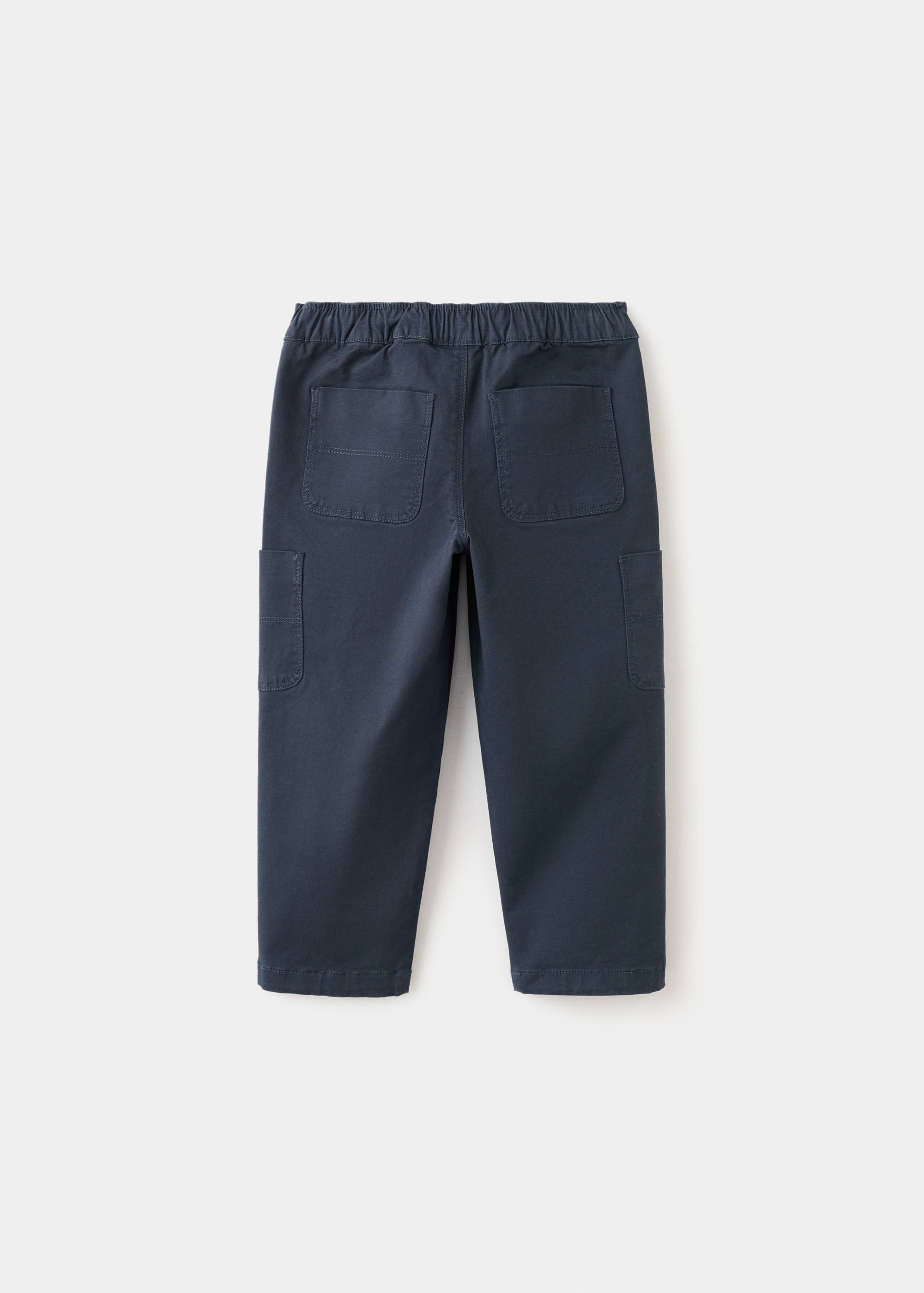 Pantalones cargo algodón - Reverso del artículo