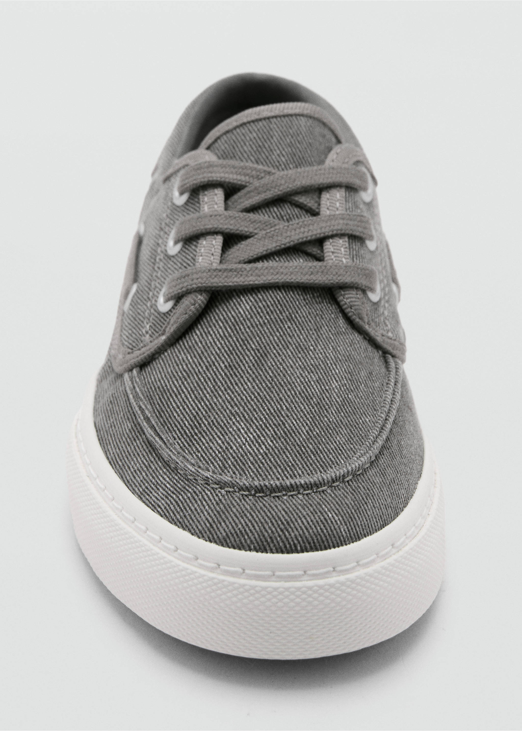 Zapato náutico cordones - Detalle del artículo 3, Gris. Ref: 27043715-00.