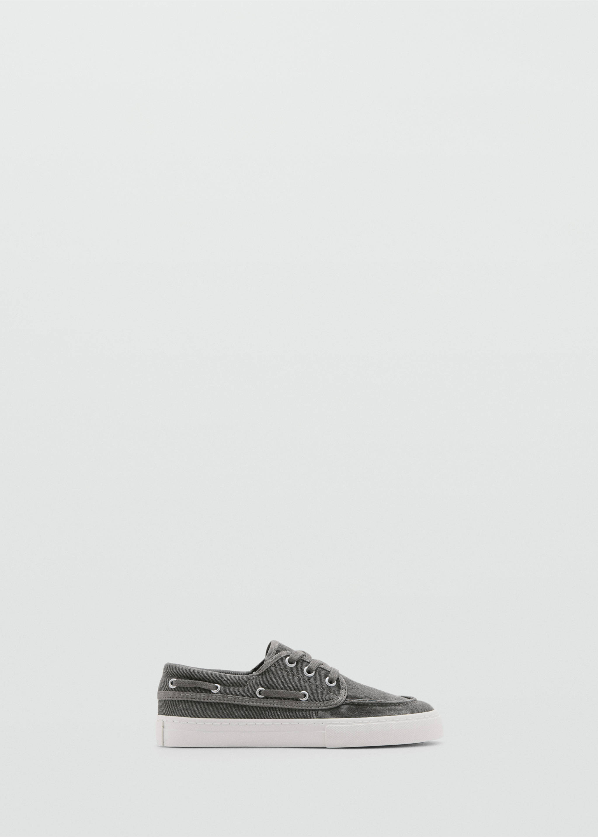 Zapato náutico cordones - Artículo sin modelo, Gris. Ref: 27043715-00.