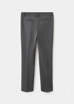 Straight suit trousers — Charcoal 3