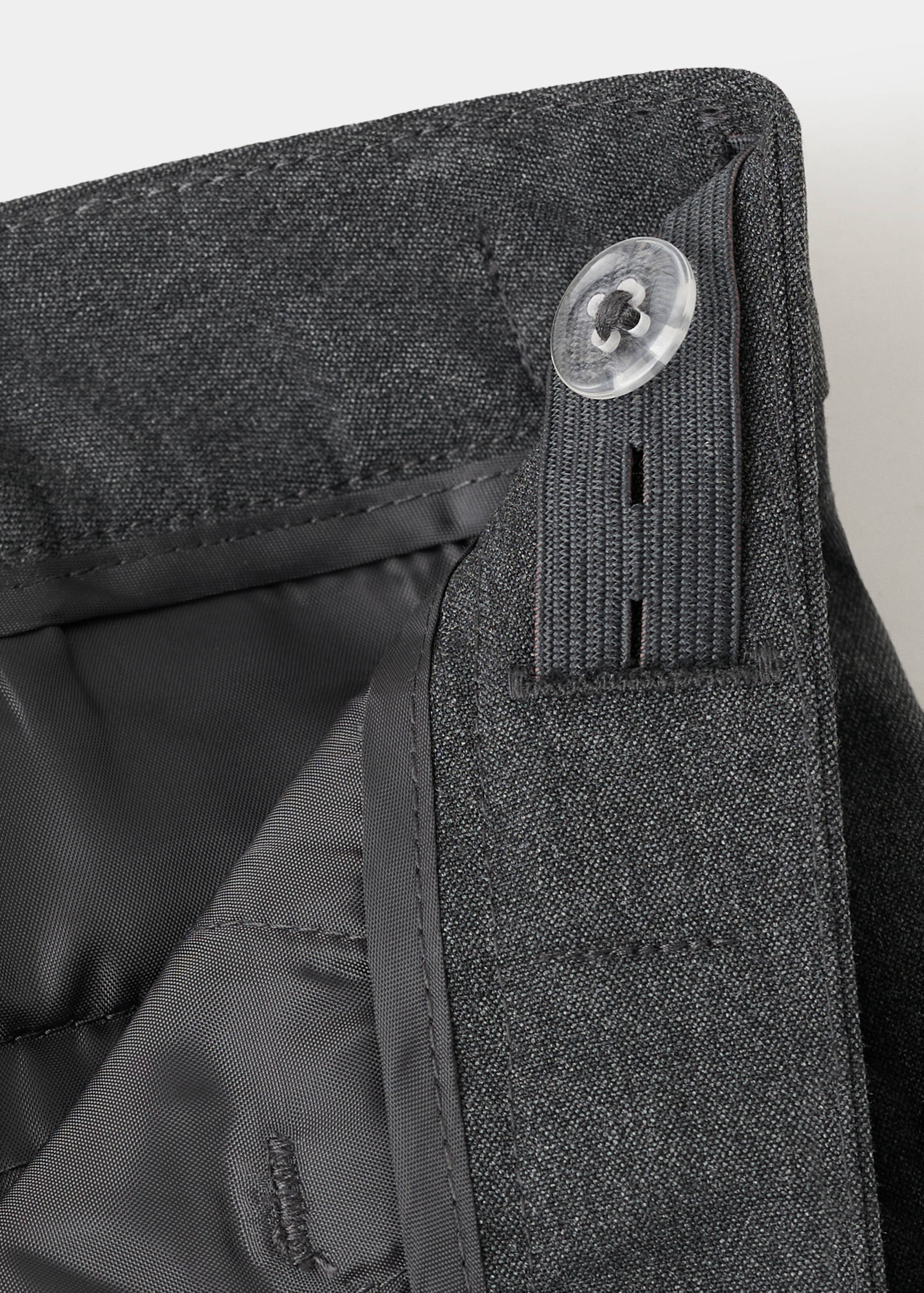 Pantalón recto traje - Detalle del artículo 0