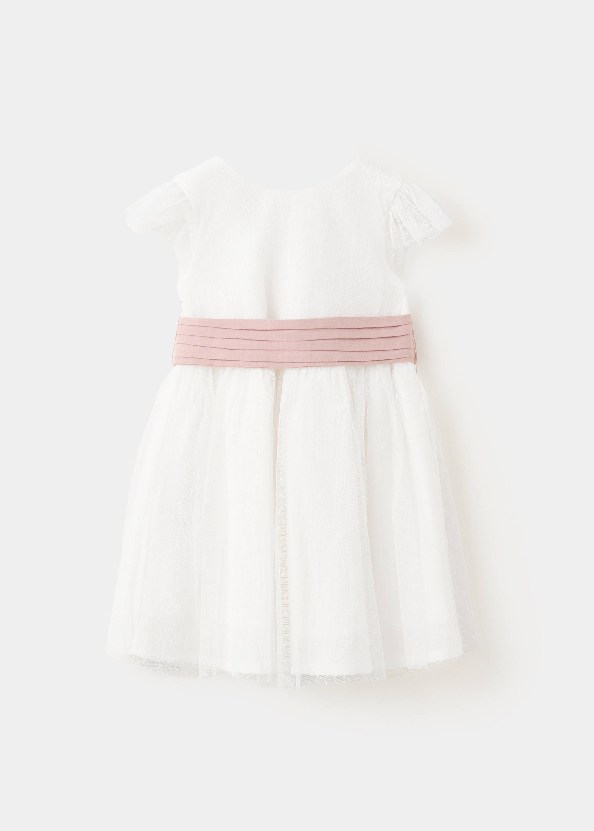 Short linen dress - Article without model