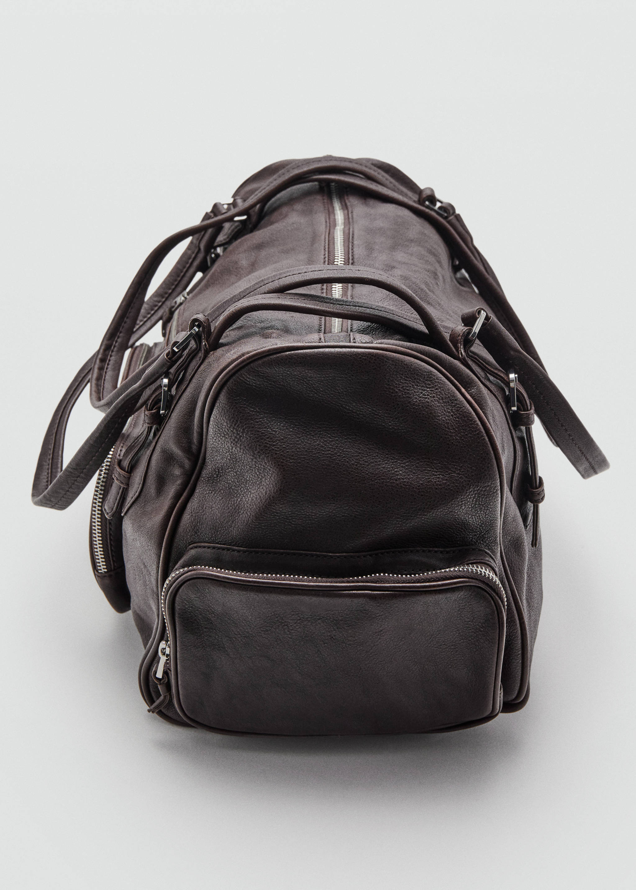 Grote leren bowlingtas - Detail van het artikel 5