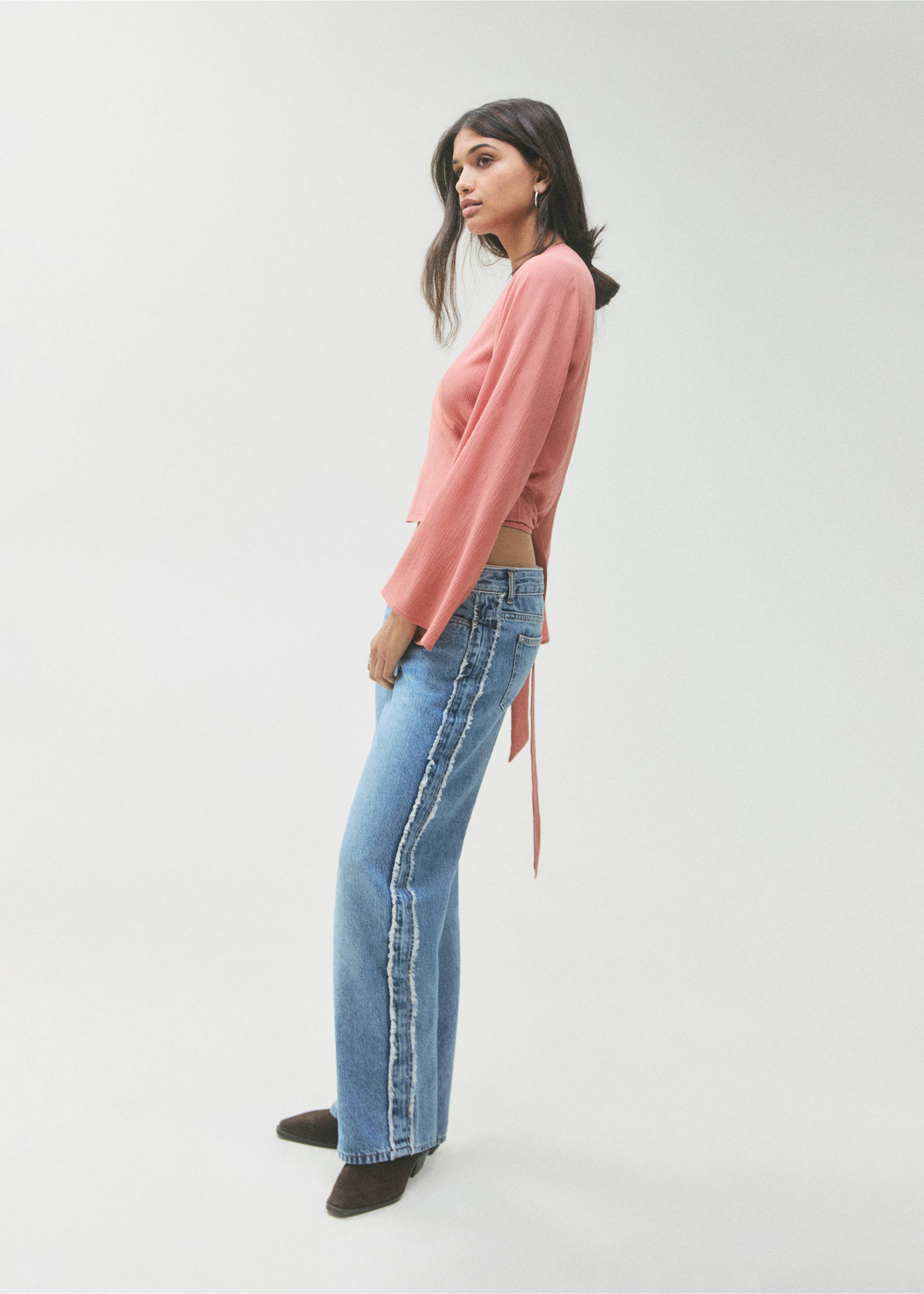 Brusa creuada llaç - Pla general, Taronja. Ref: 27043730-00.