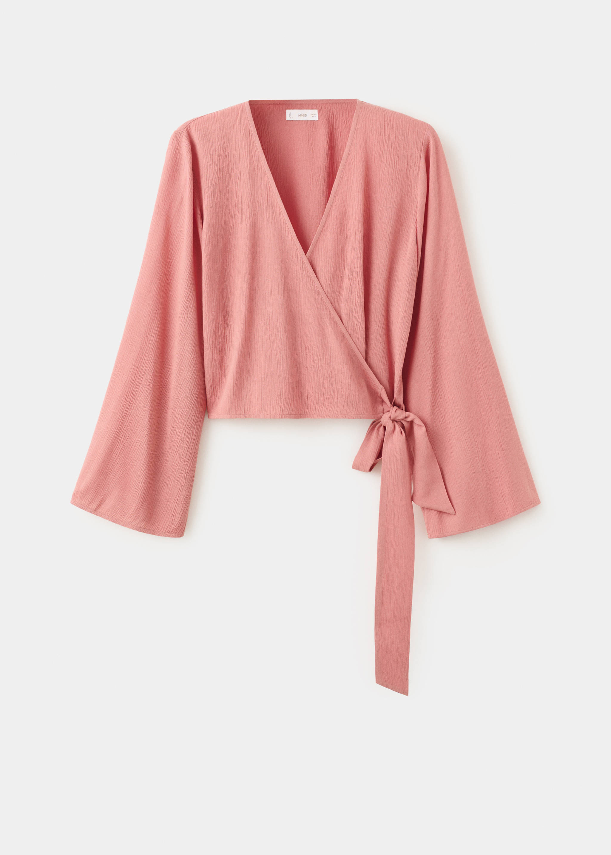 Blusa cruzada lazo - Artículo sin modelo