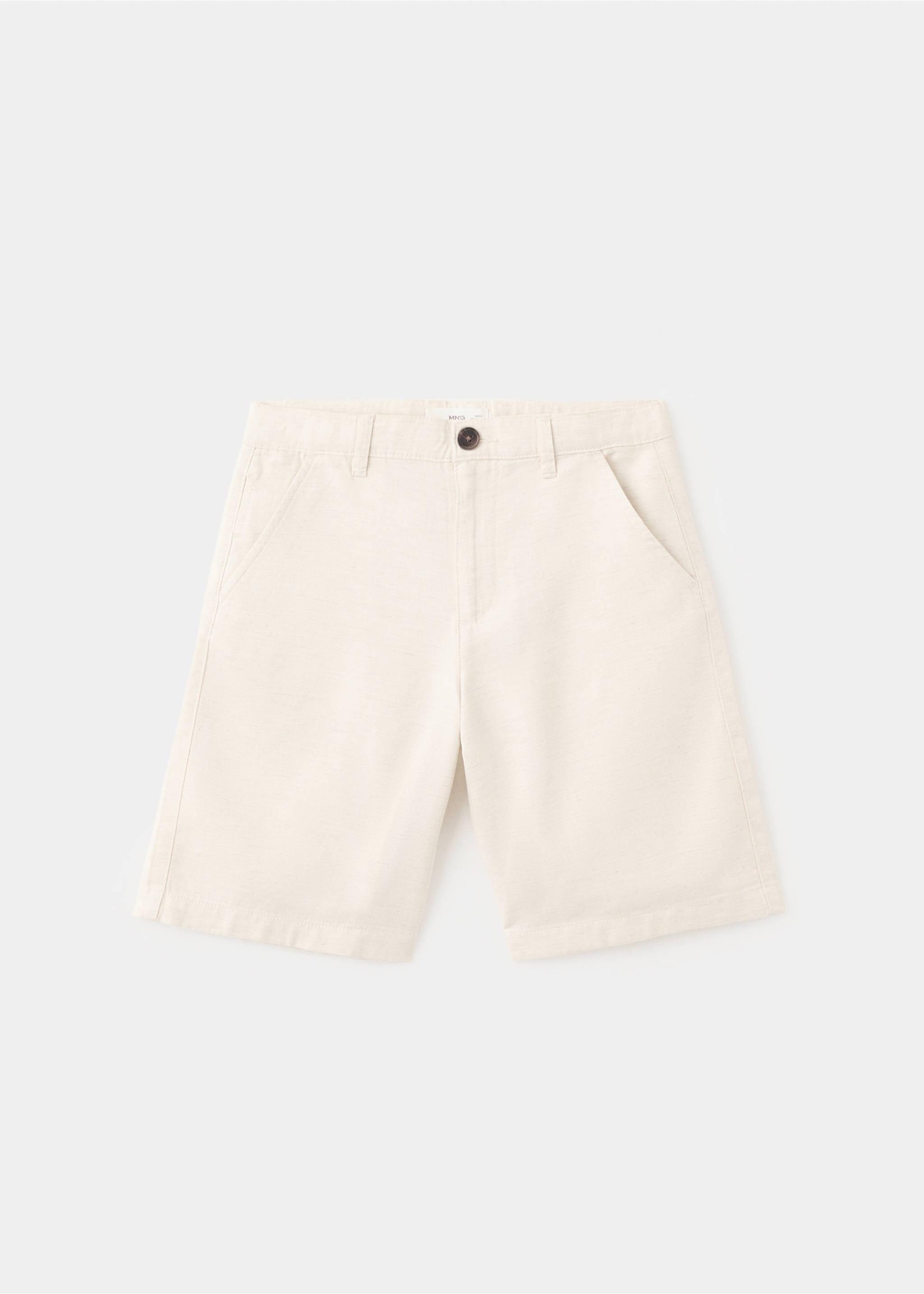 Бермуды из хлопка - Изделие без модели, Песочный. Ref: 27043732-00.