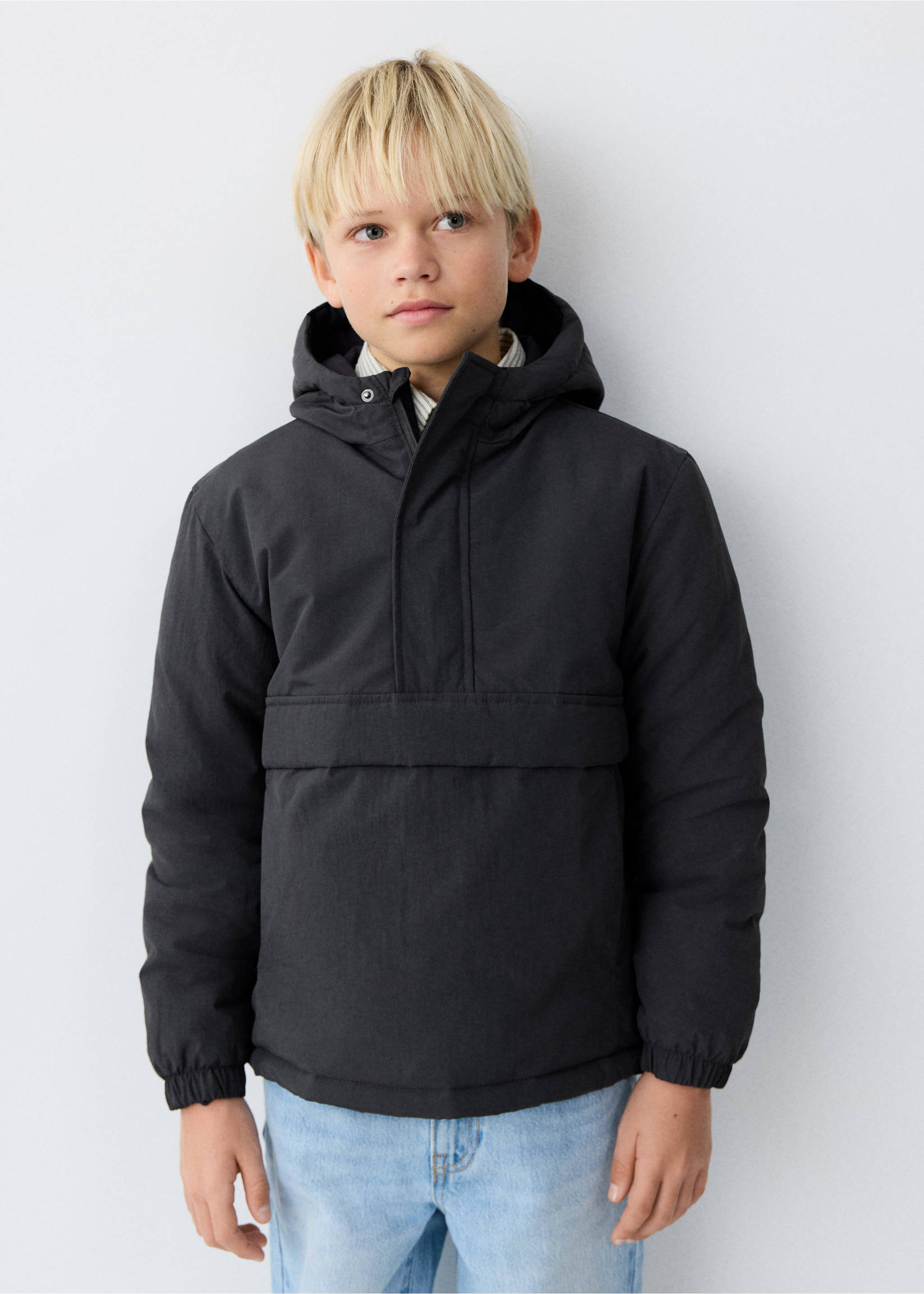 连帽夹克 - null, 深灰色. Ref: 27043733-00.