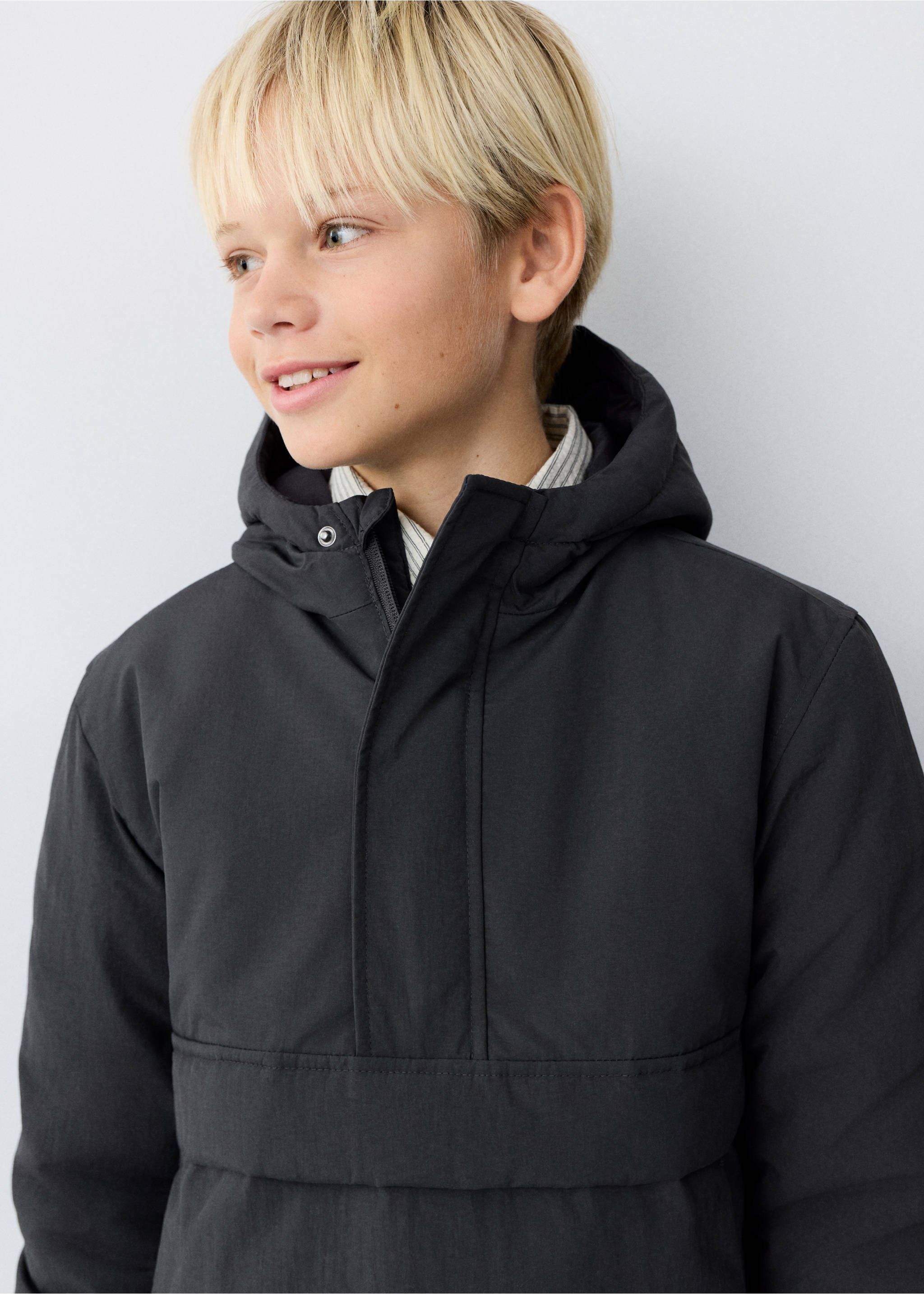 连帽夹克 - null, 深灰色. Ref: 27043733-00.