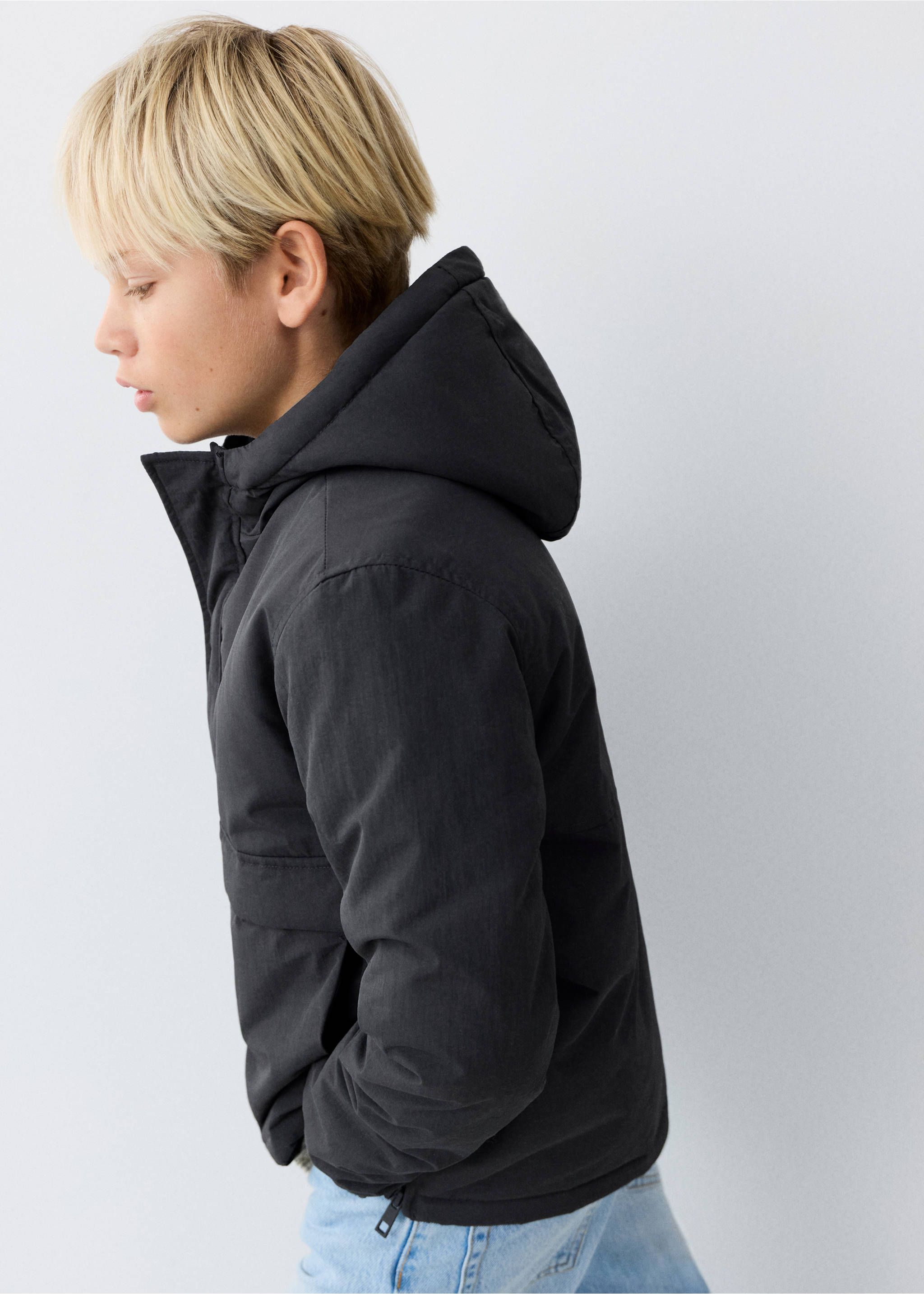 连帽夹克 - null, 深灰色. Ref: 27043733-00.