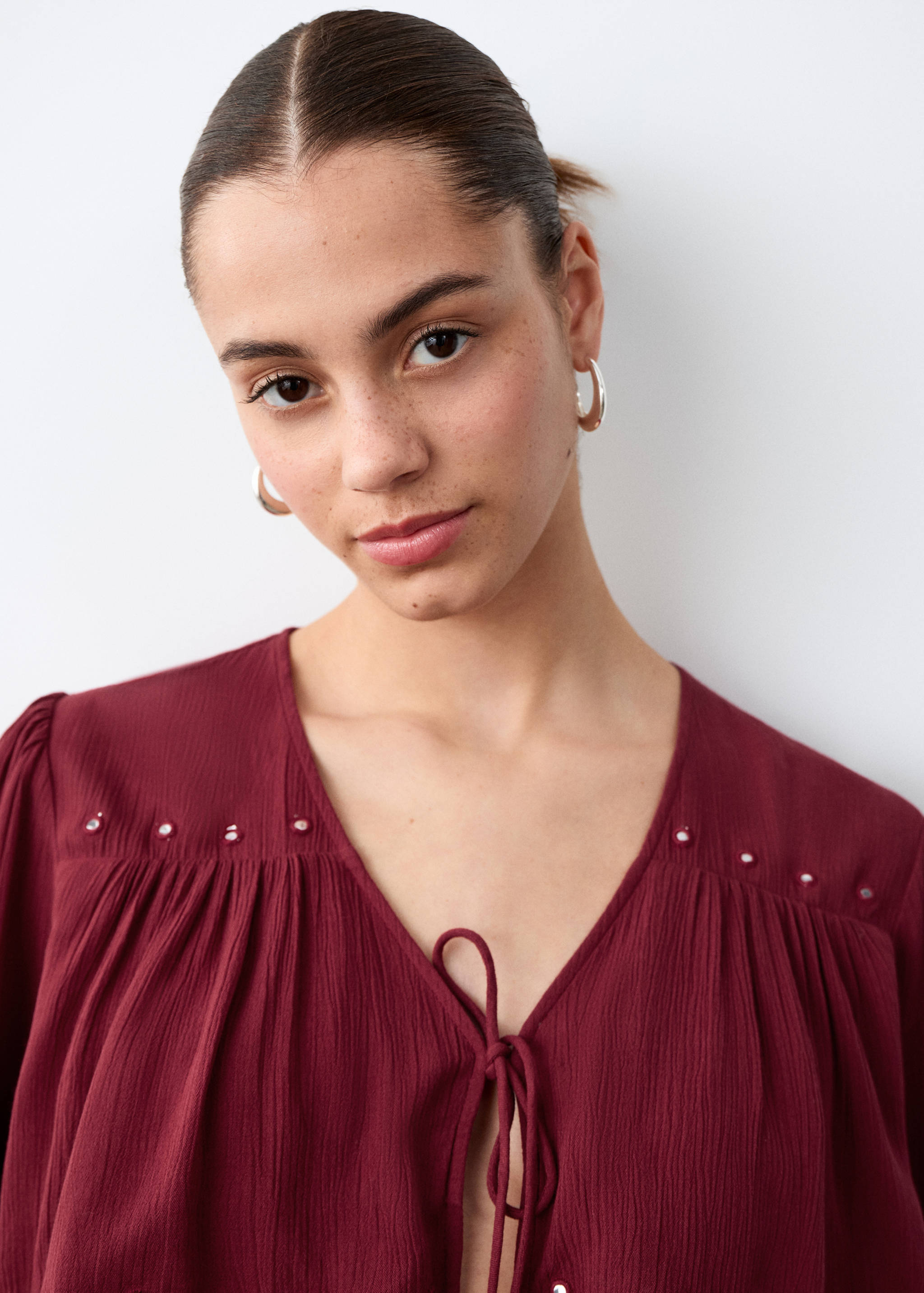 Блузка с воланами - Деталь изделия 1