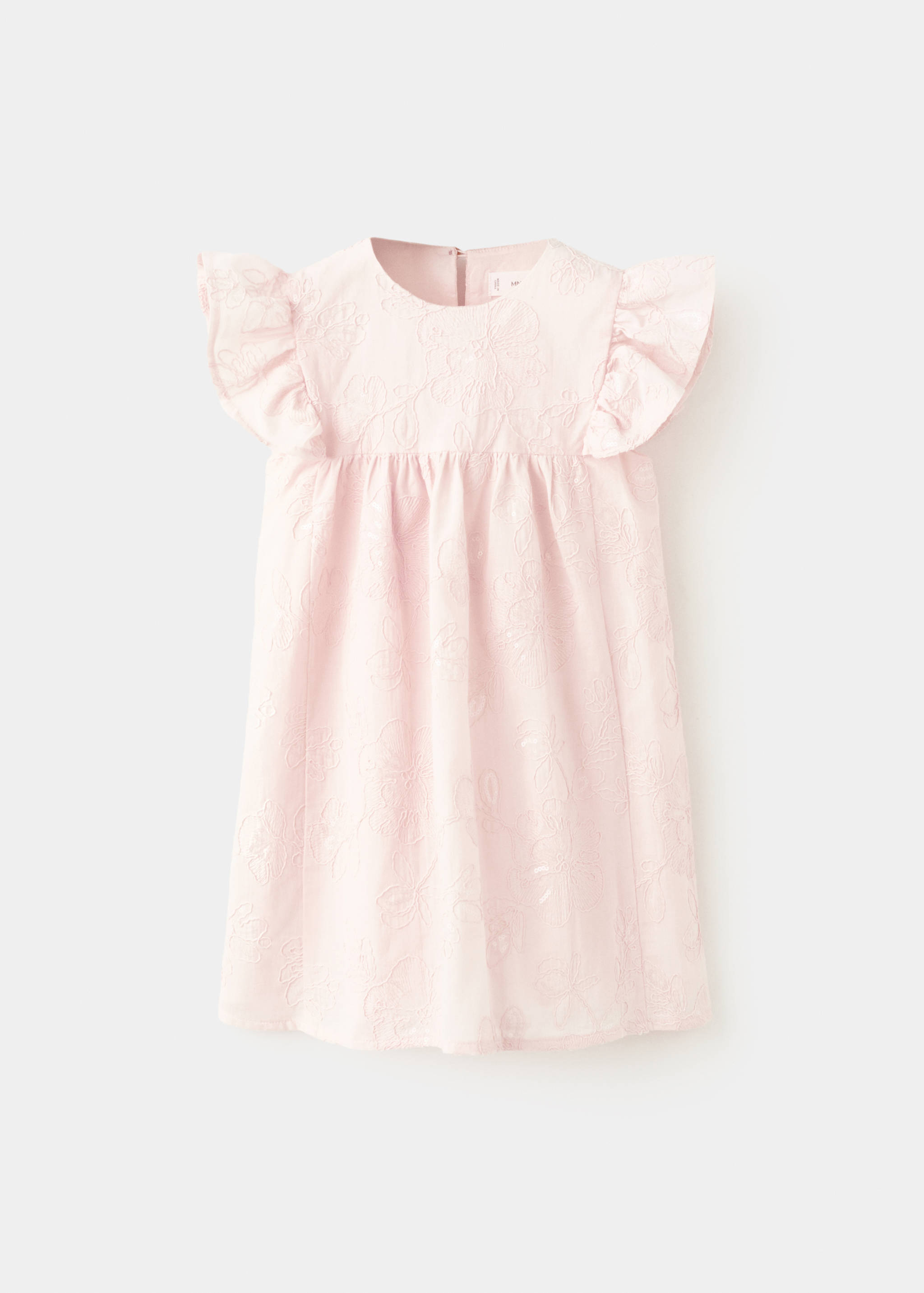 Vestido algodón bordado flores - Artículo sin modelo